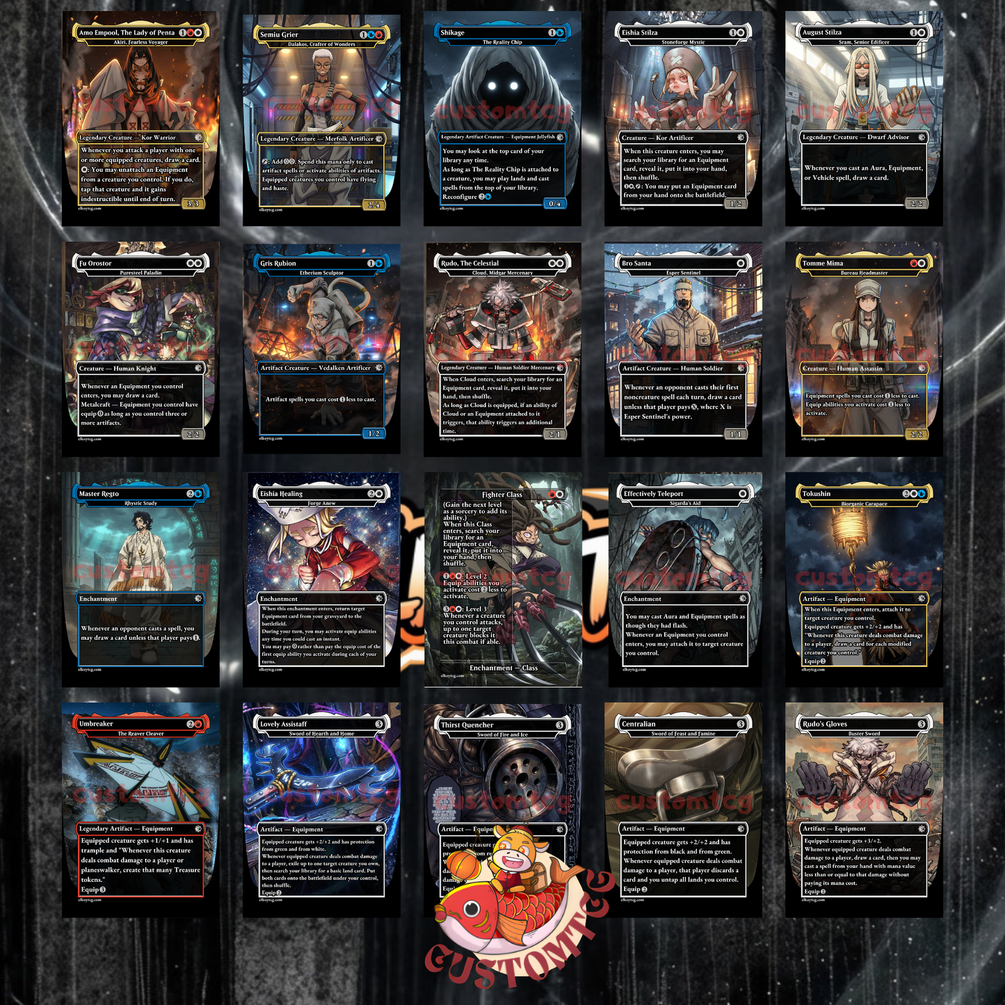 Gachiakuta Custom Deck