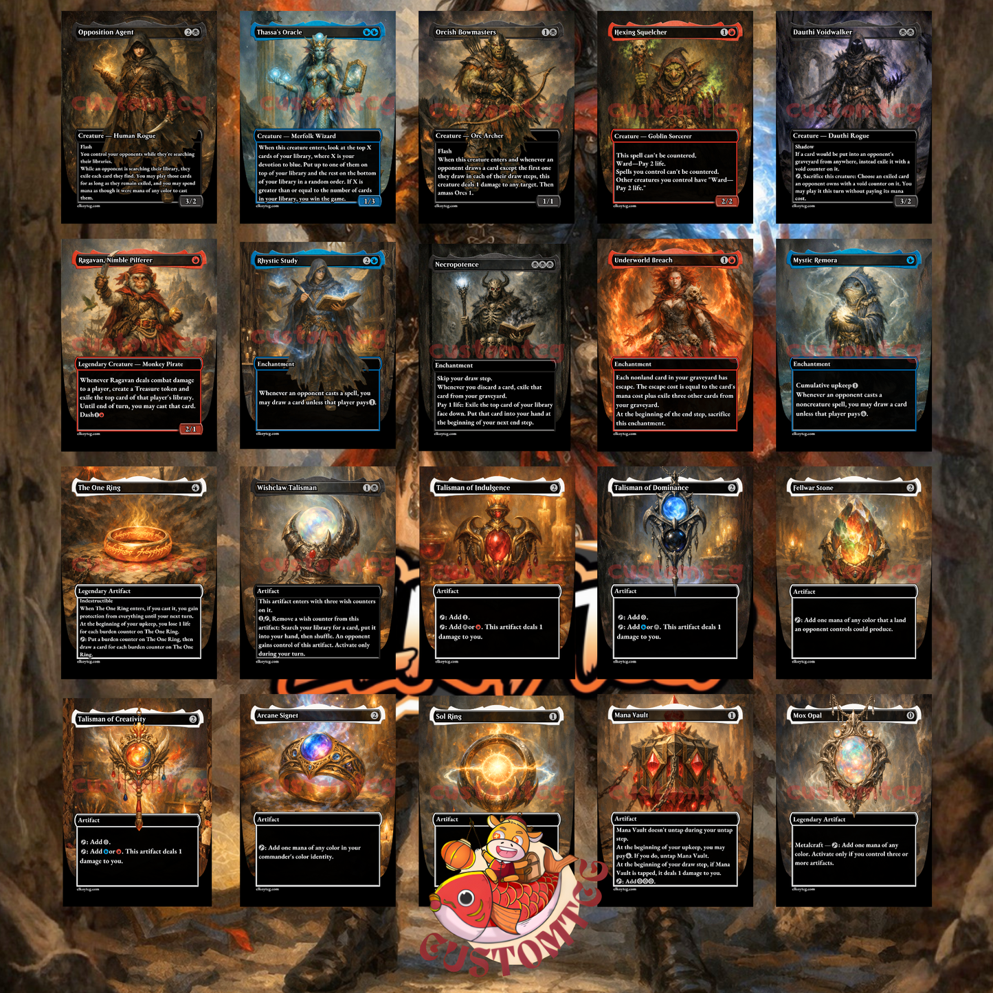 Kess, Dissident Mage Custom Deck
