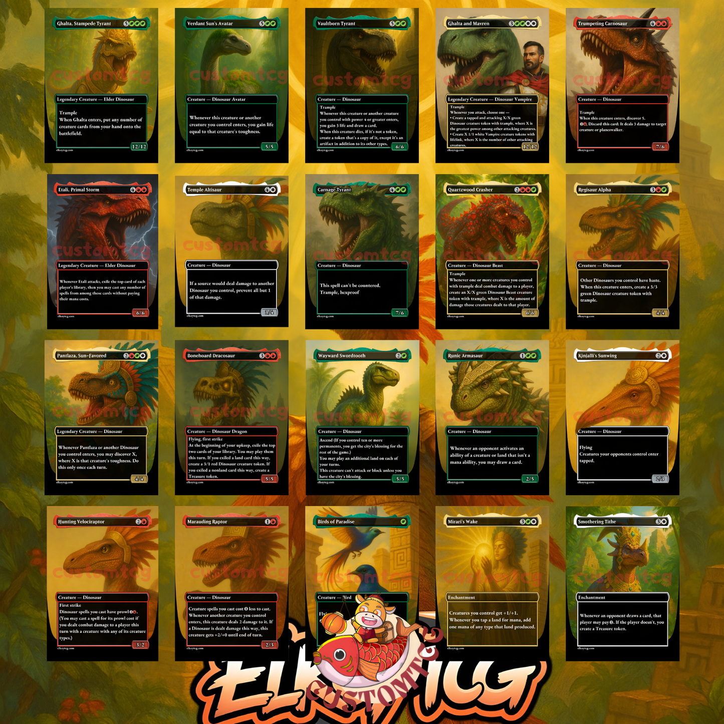 Gishath Custom Deck – Top 15 EDH Challenge! 🏆