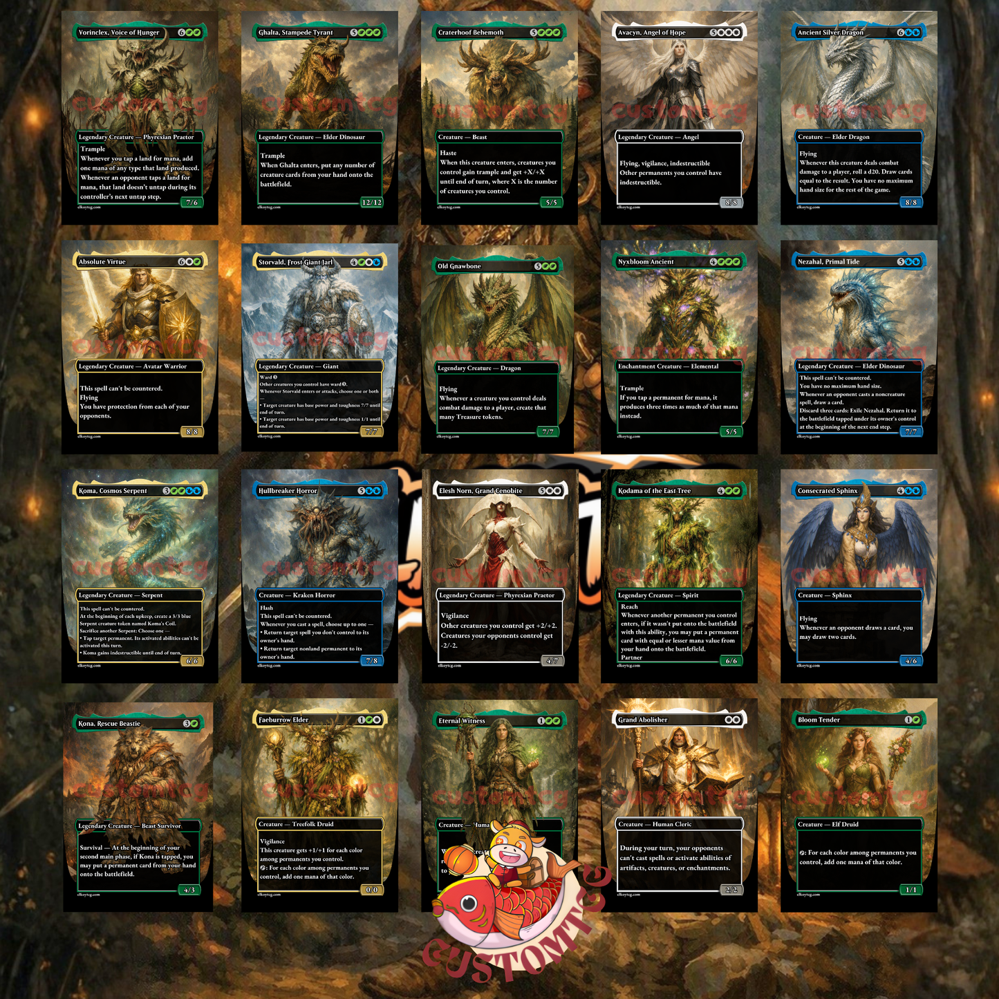 Mr. Foxglove Custom Deck