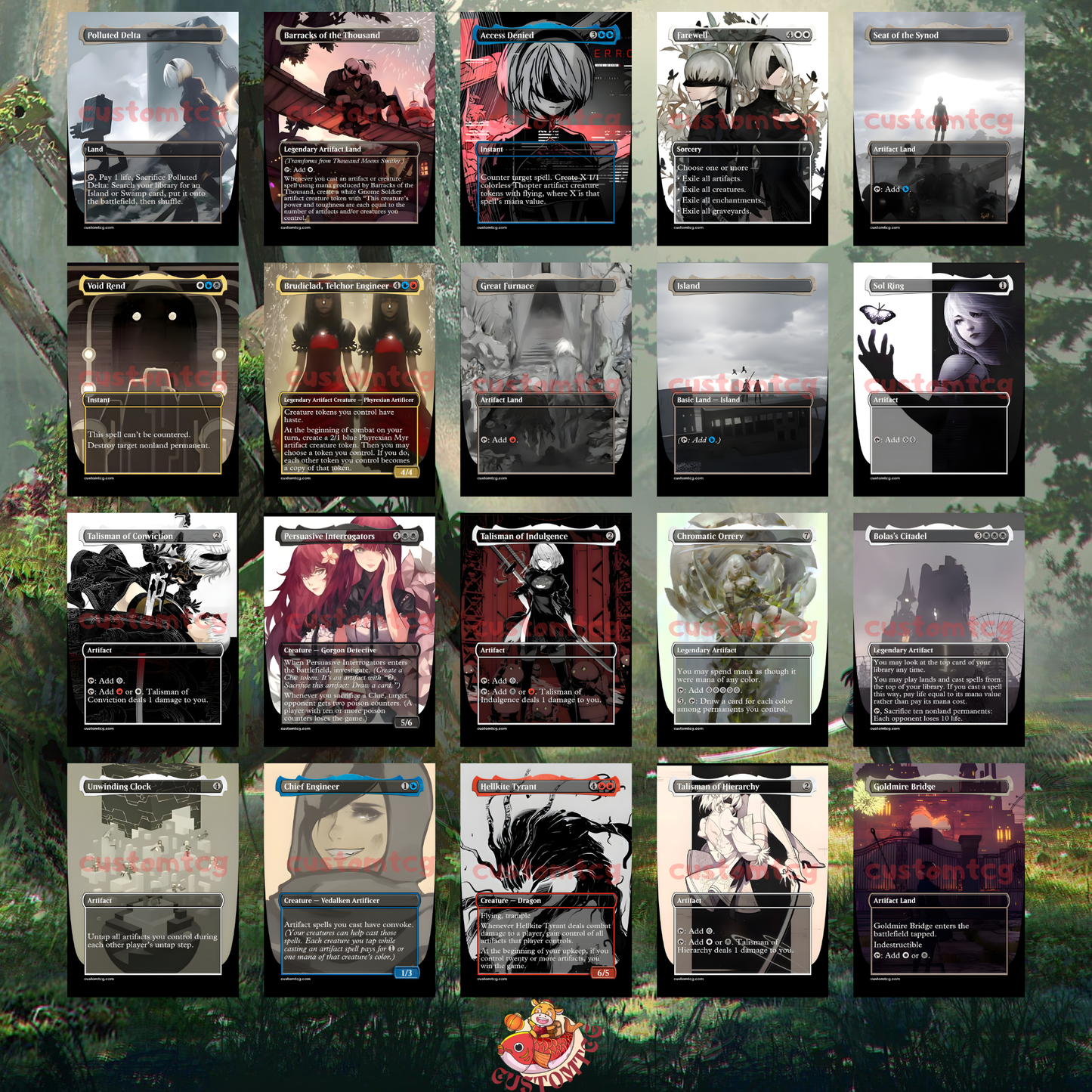 Nier:Automata Custom Deck