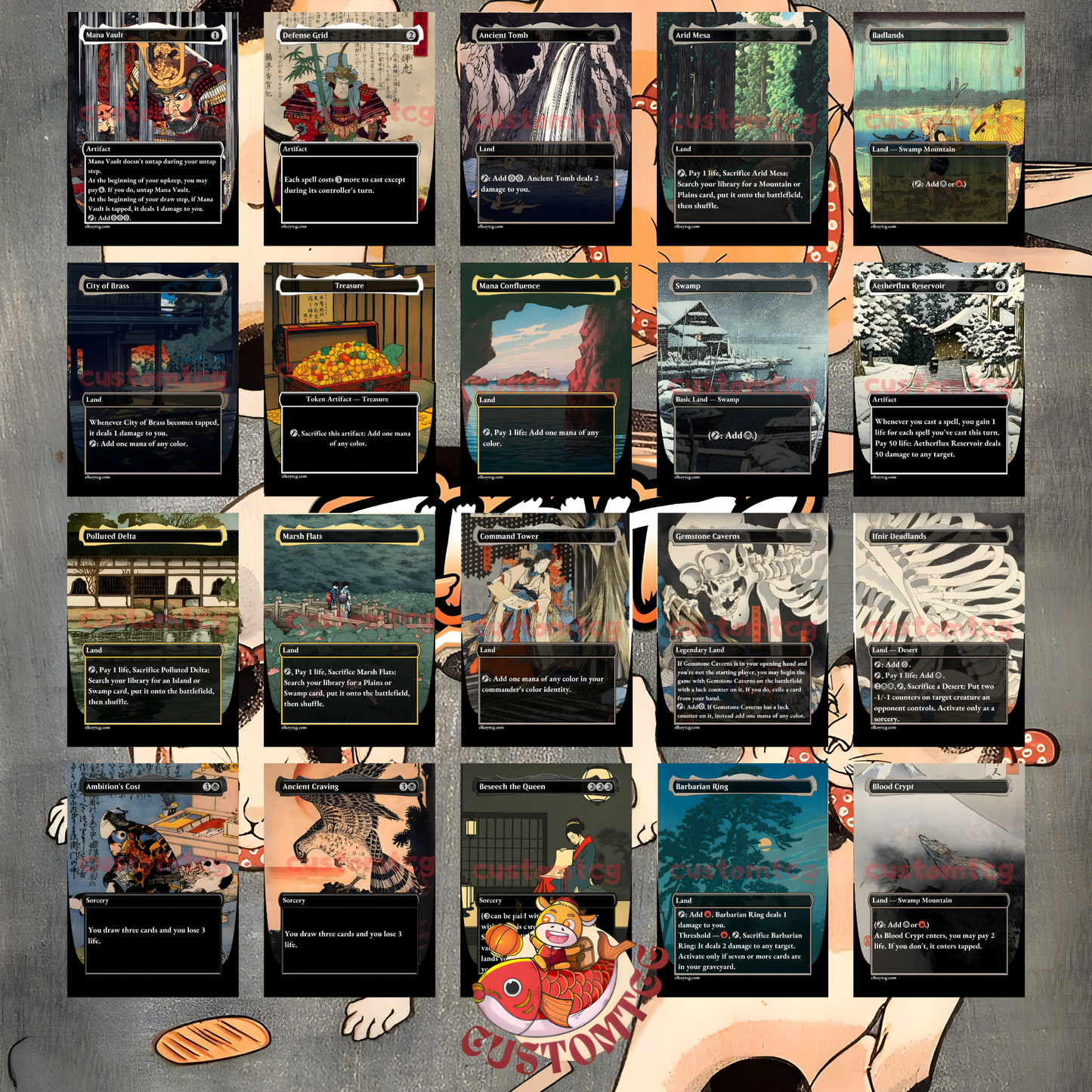 Feudal Japan  Custom Deck