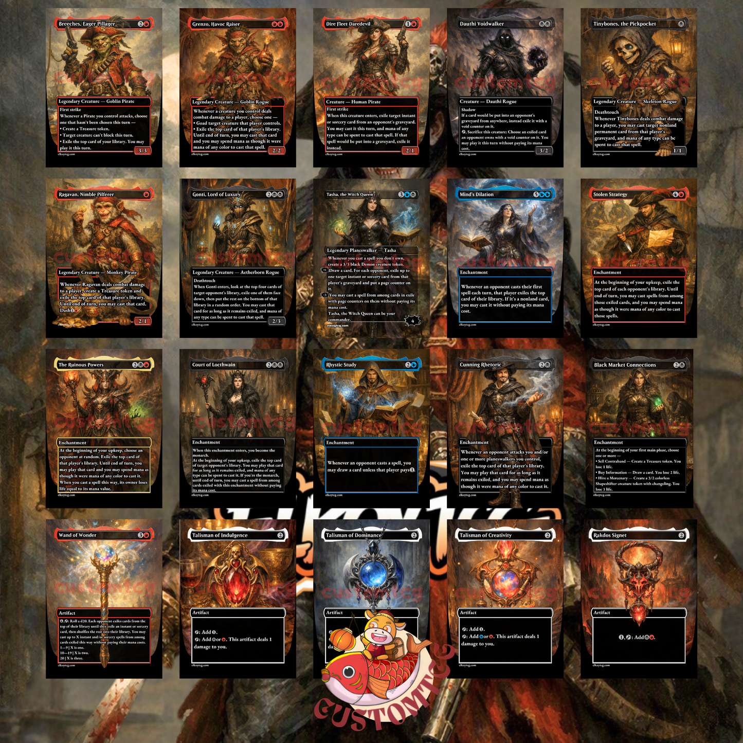Don Andres, the Renegade — Grixis Steal & Pirates Custom Deck