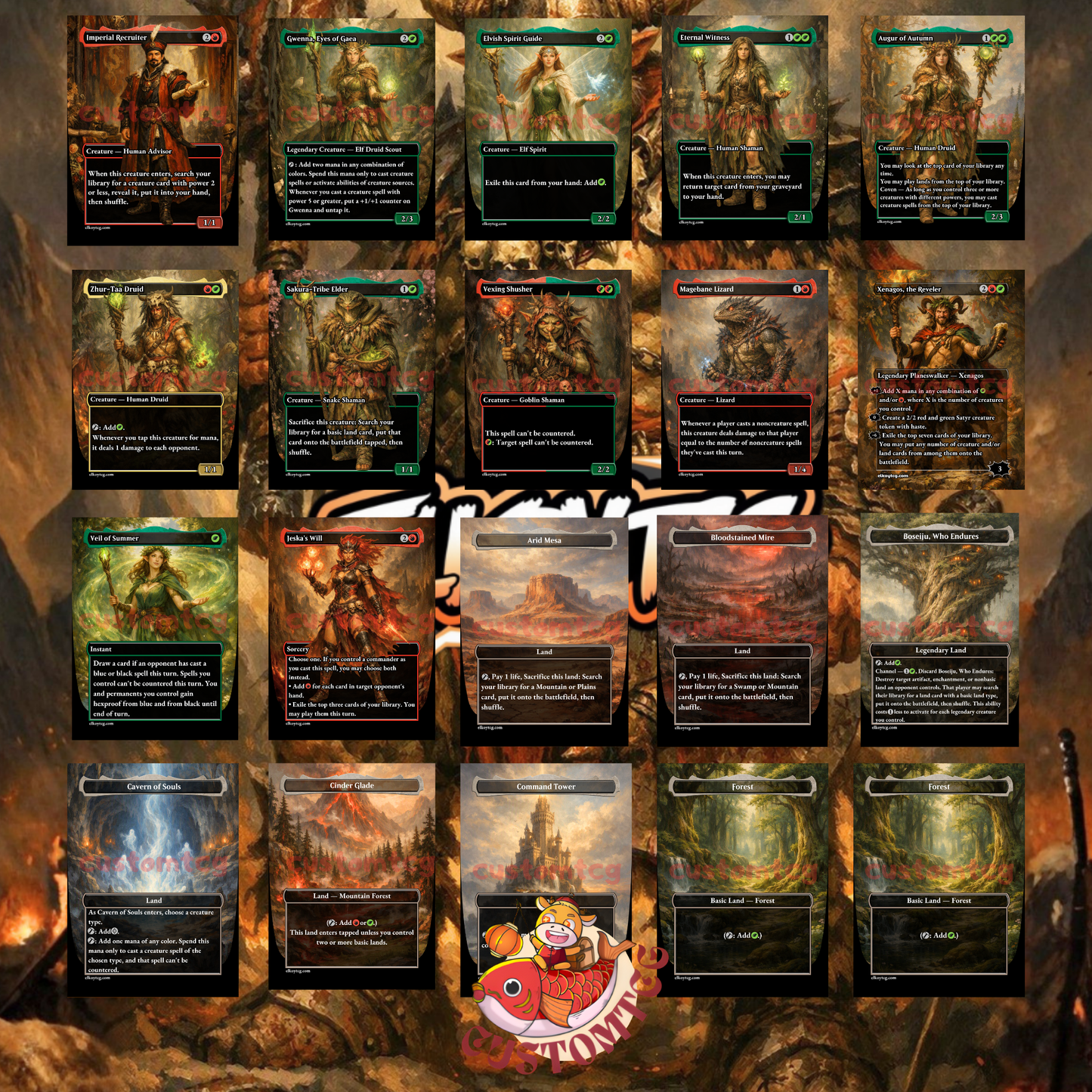 Ruric Thar, the Unbowed Custom Deck