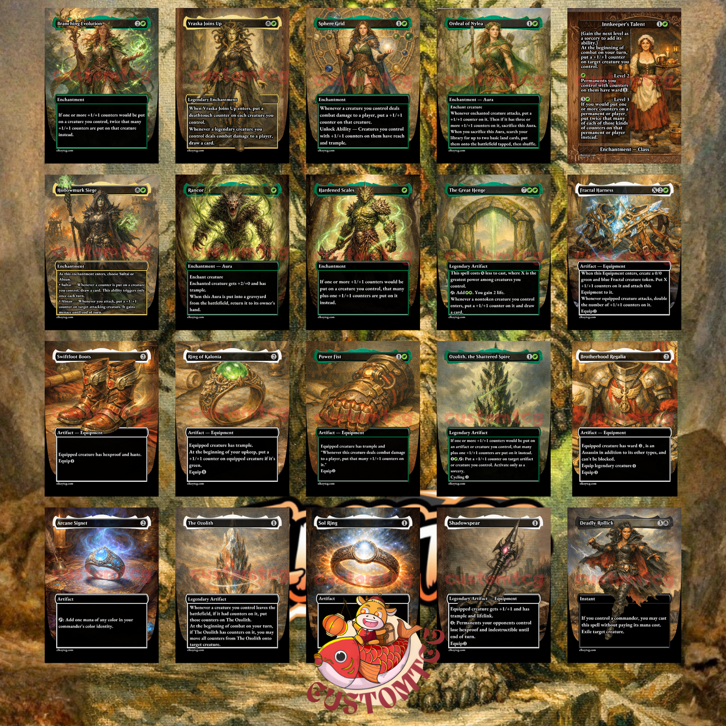 Skullbriar, the Walking Grave Custom Deck