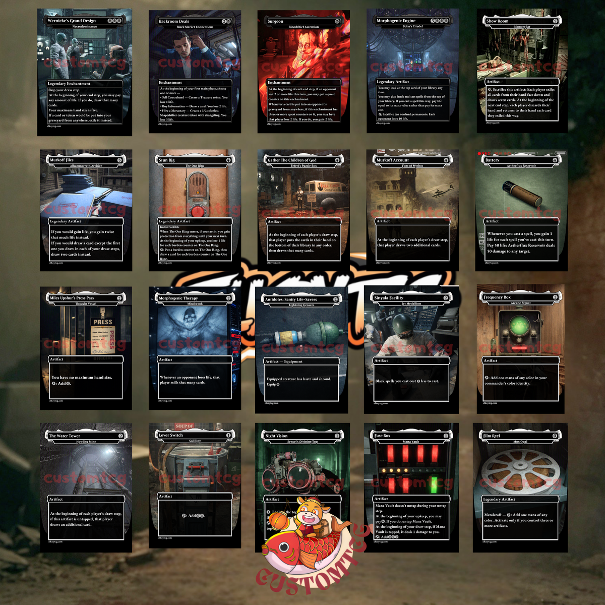 Outlast Custom Deck