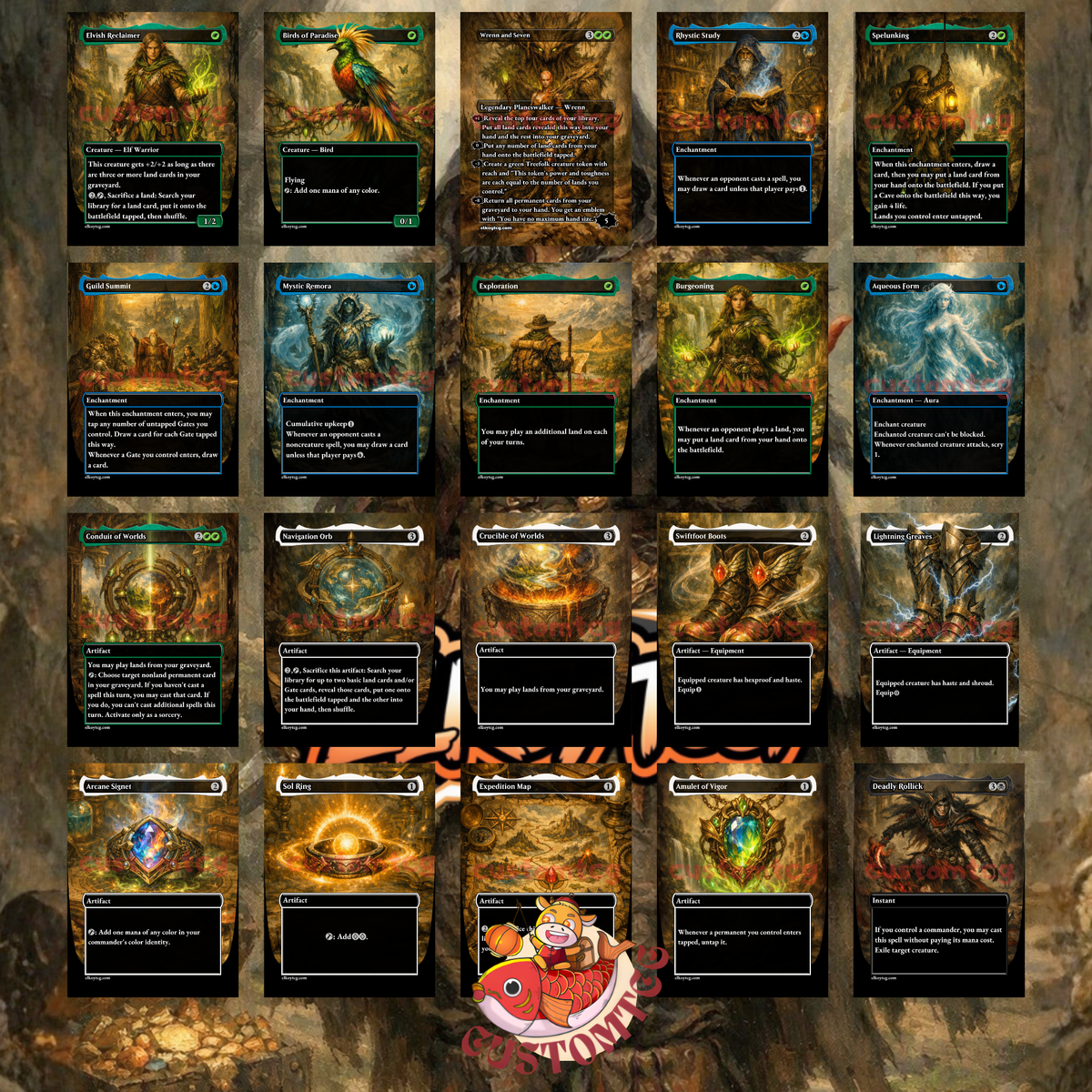 NINE-FINGERS KEENE Custom Deck