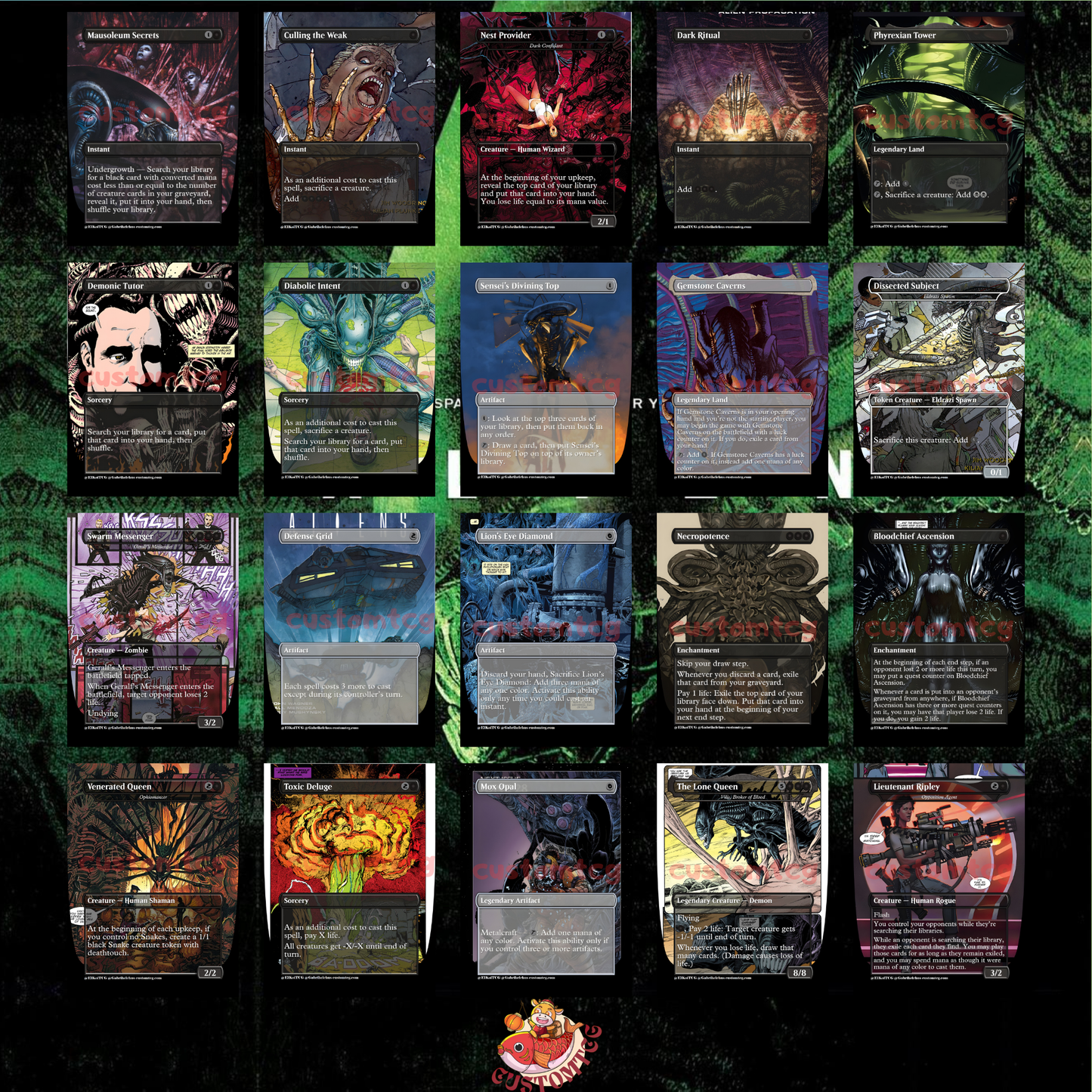 Aliens V1 Commander deck