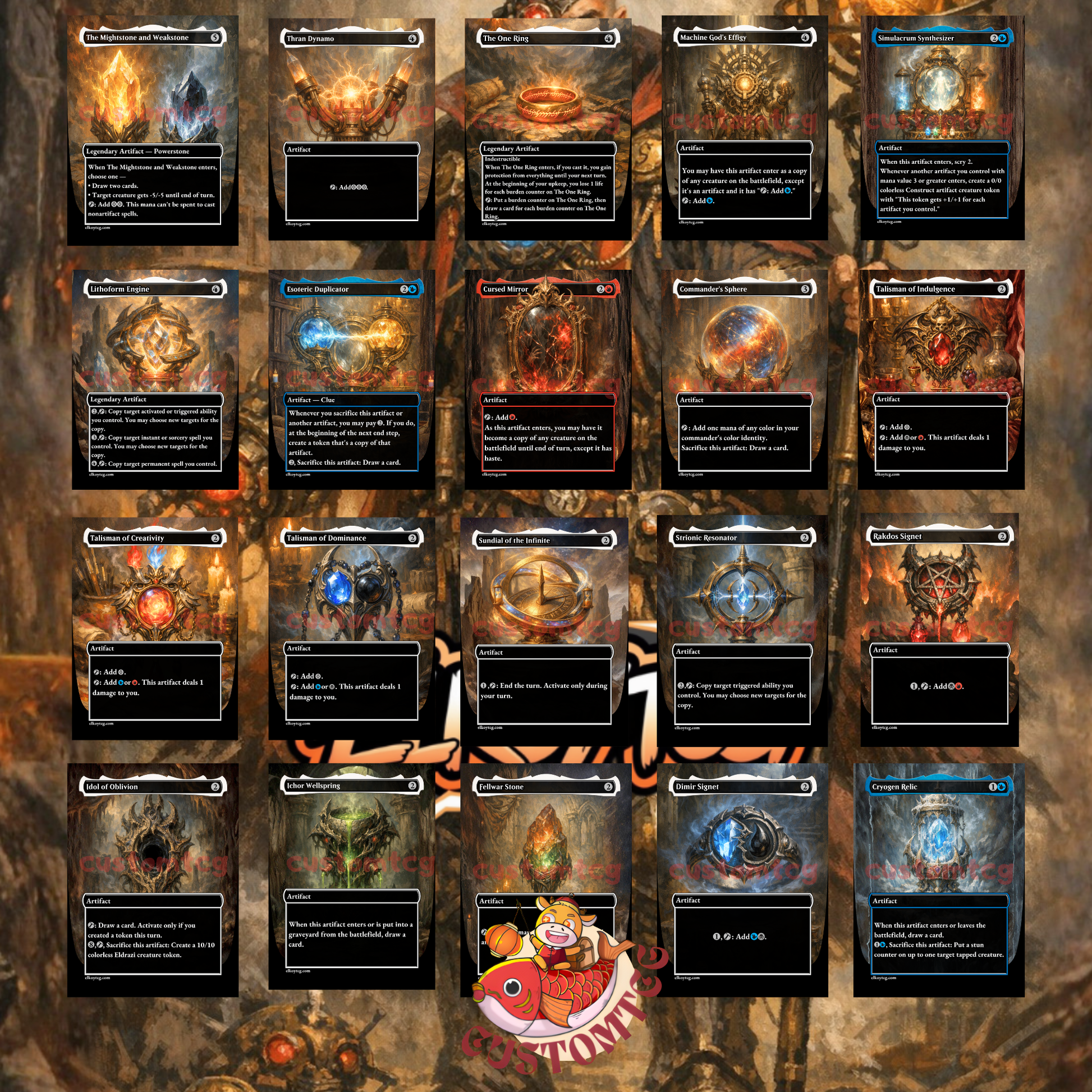Mishra, Eminent One Custom Mtg Commander Deck – ElkoyTCG