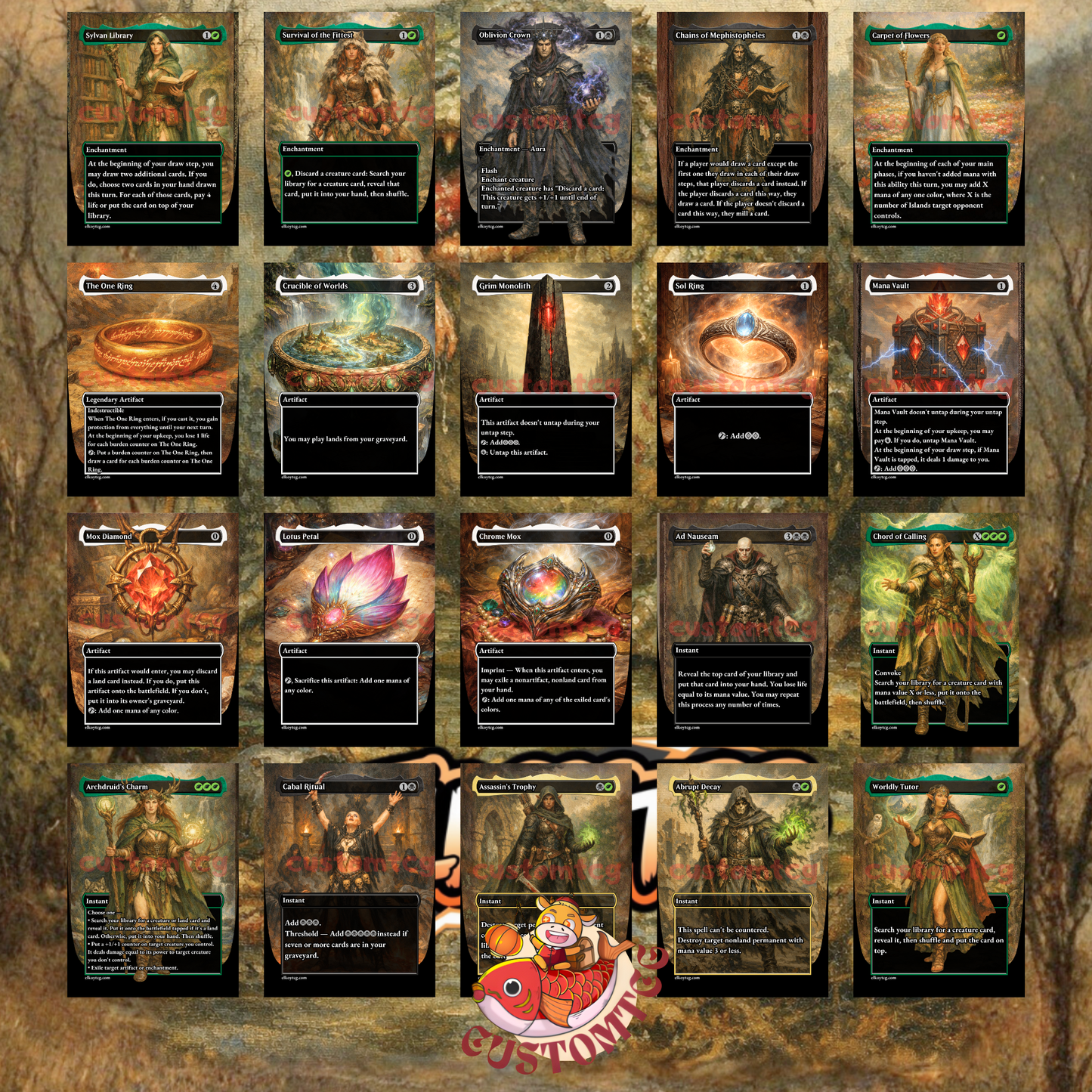 The Gitrog Monster Custom Deck