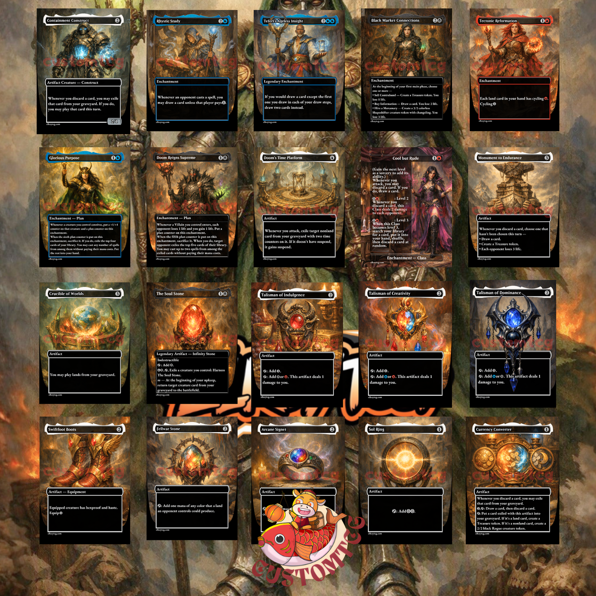 Doctor Doom, King of Latveria Custom Deck