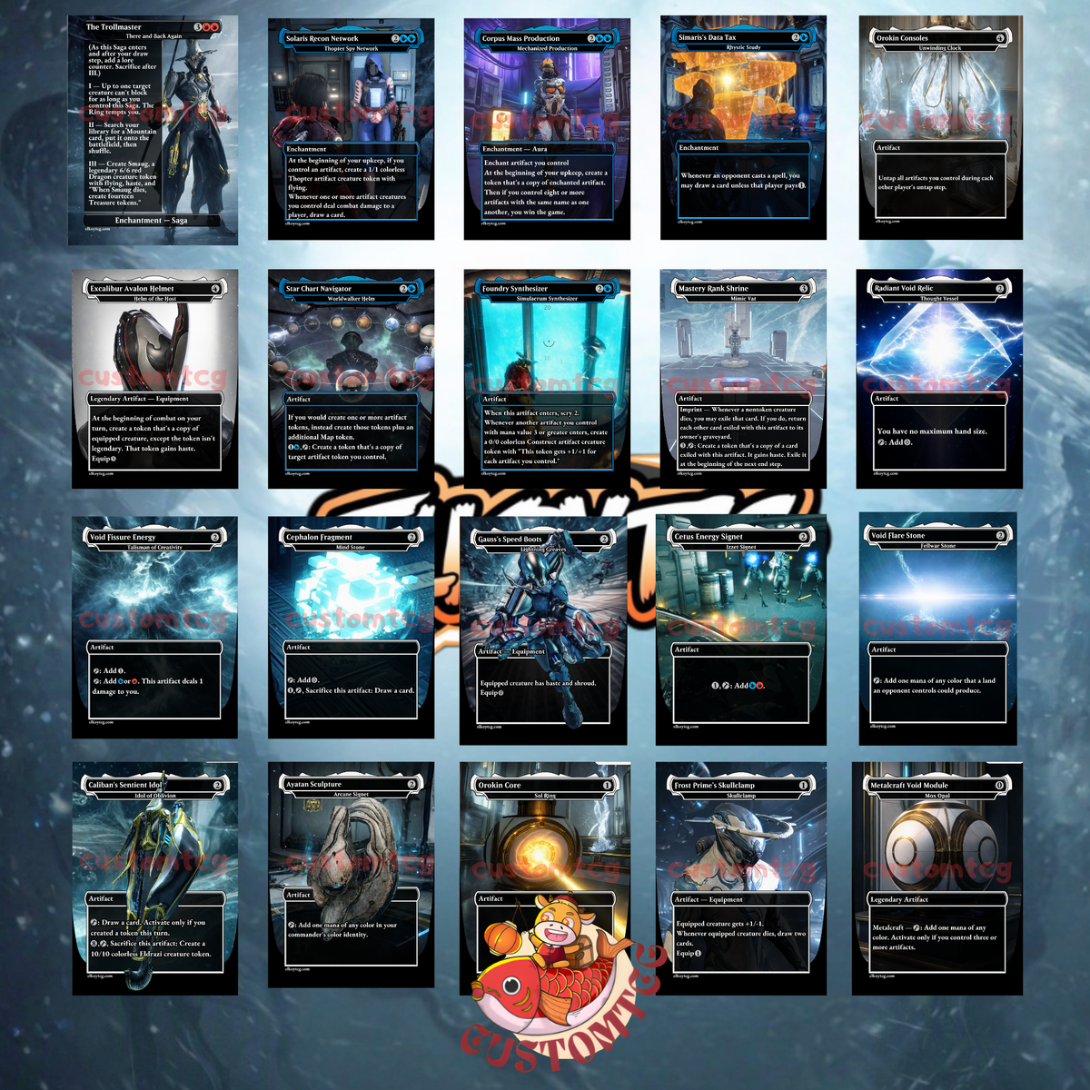 Warframe Custom Deck