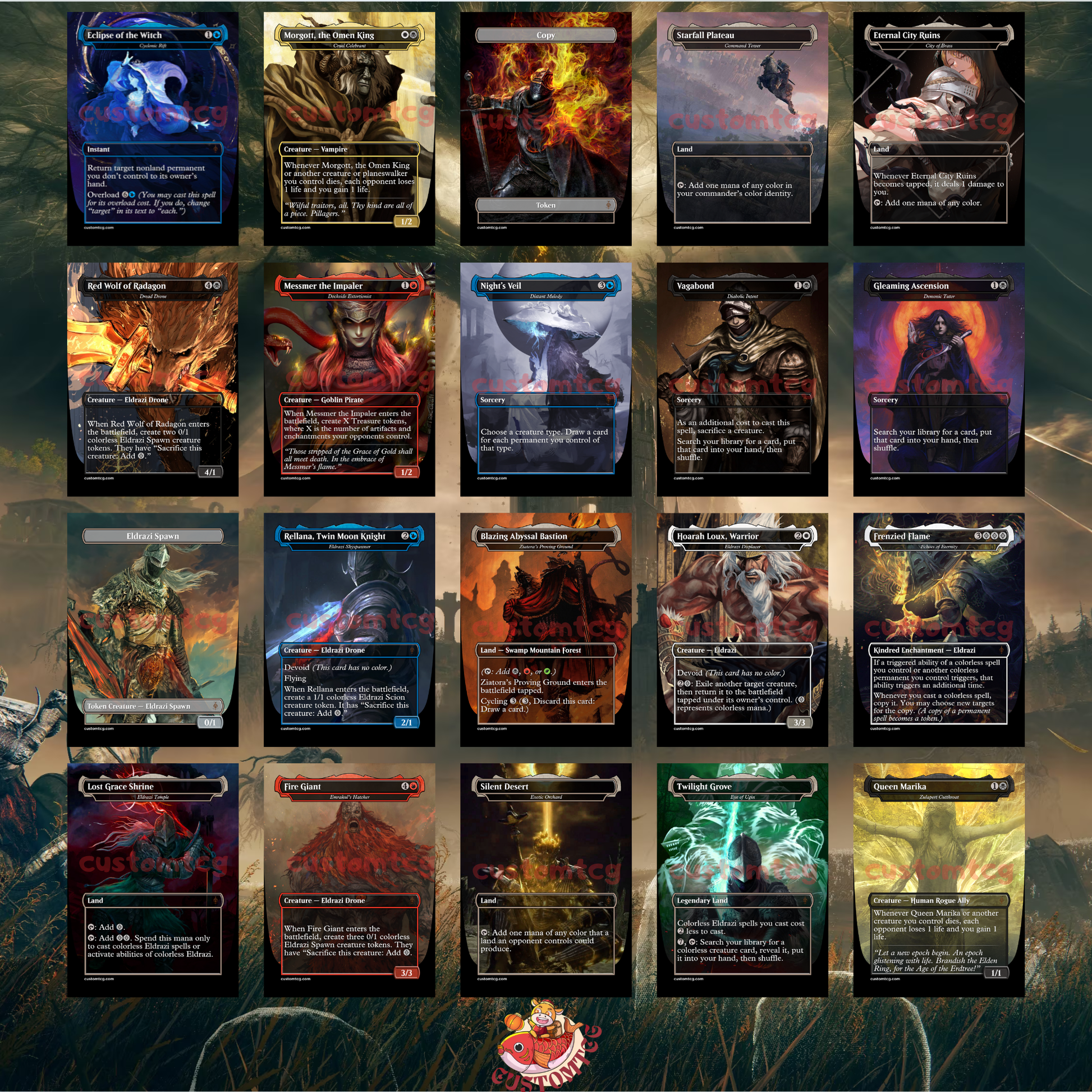 Elden Ring Radhan Custom Deck – ElkoyTCG