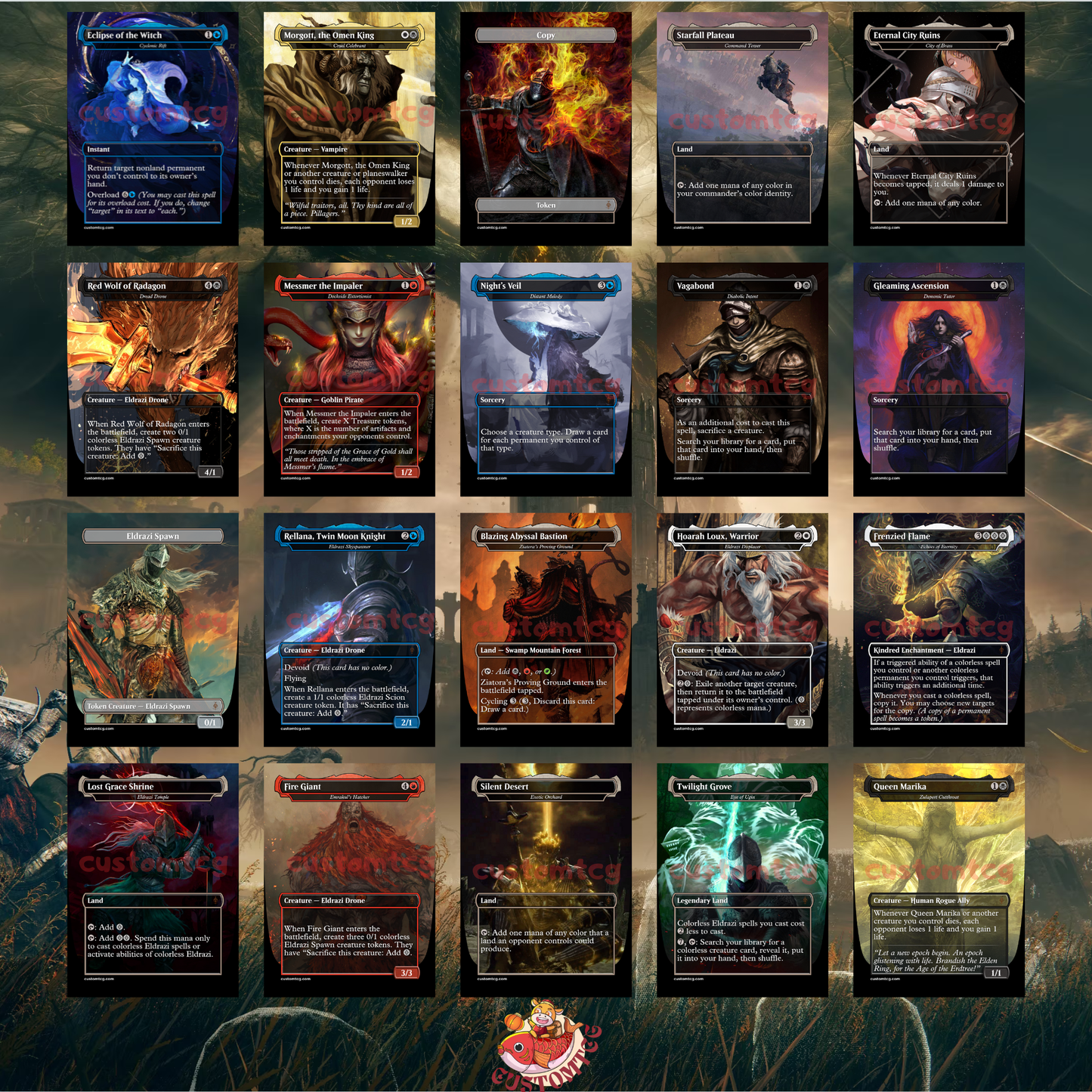 Elden Ring Radhan Custom Deck