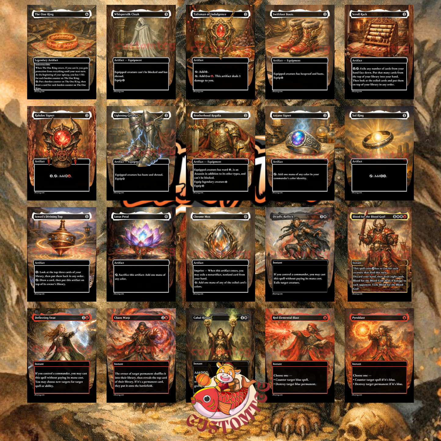 The Infamous Cruelclaw Custom Deck