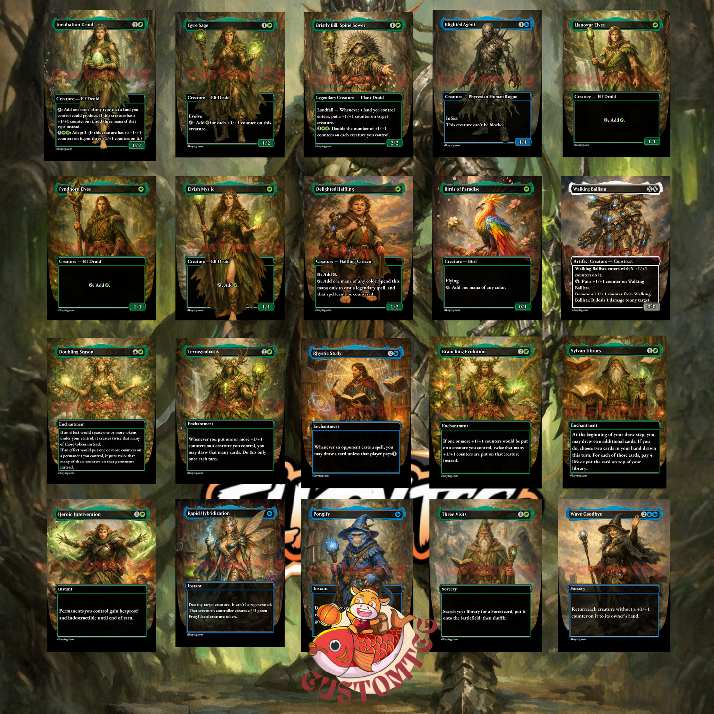 Ezuri, Claw of Progress Custom Deck