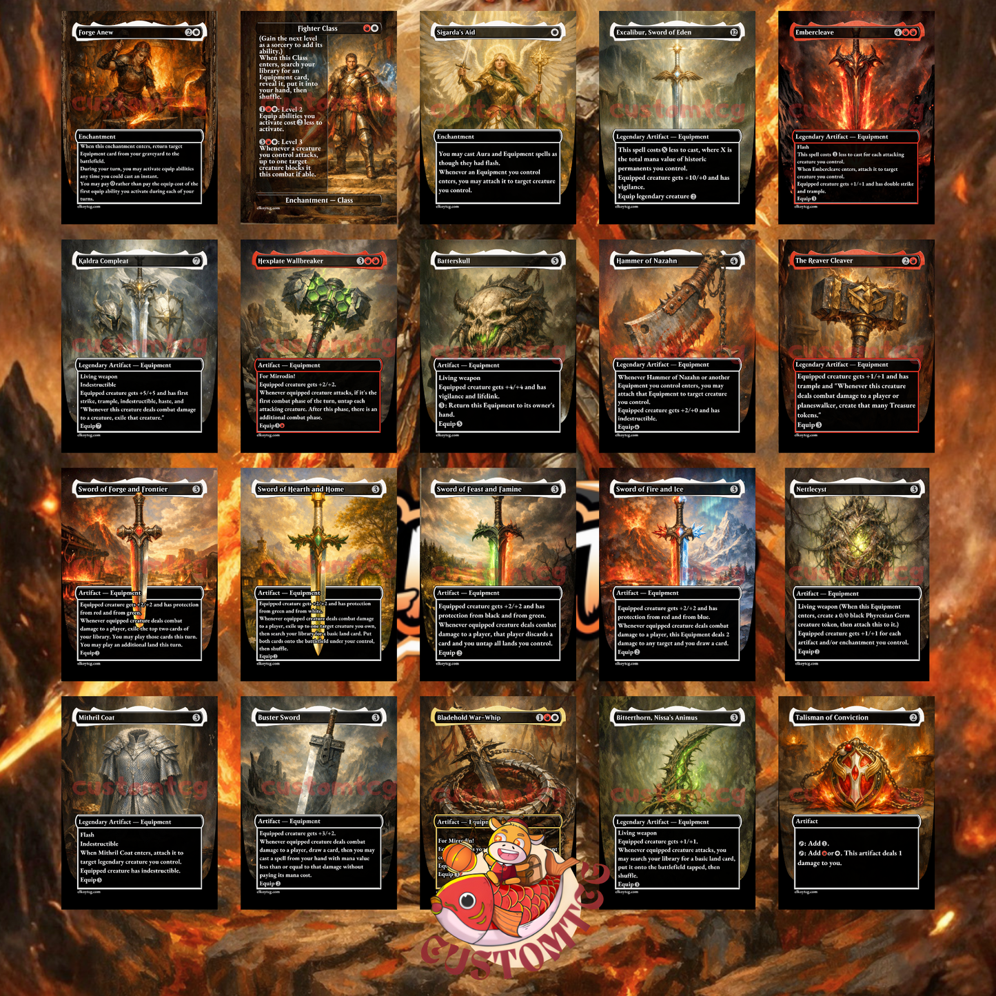 Nahiri, Forged in Fury Custom Deck