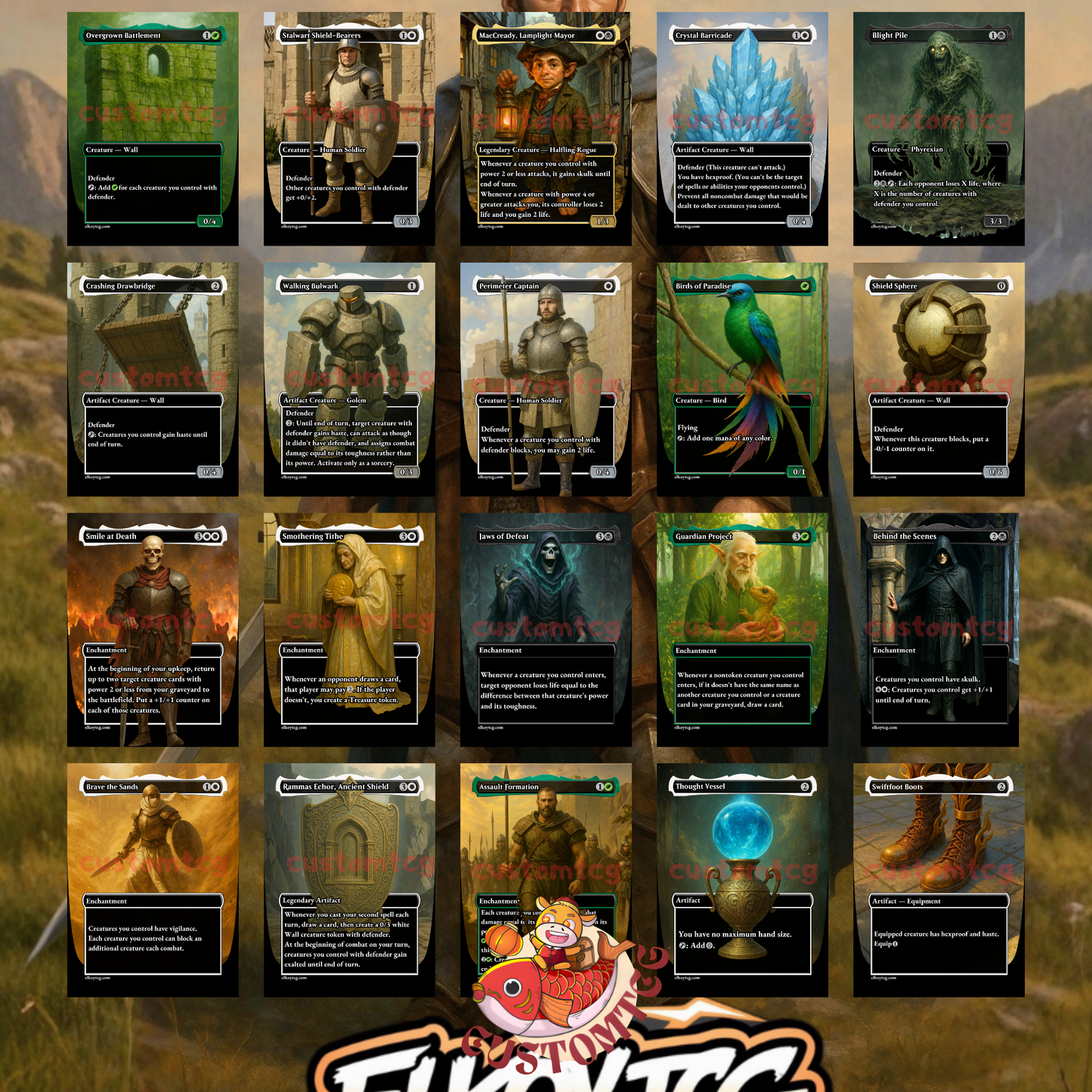 Felothar the Steadfast Custom Deck