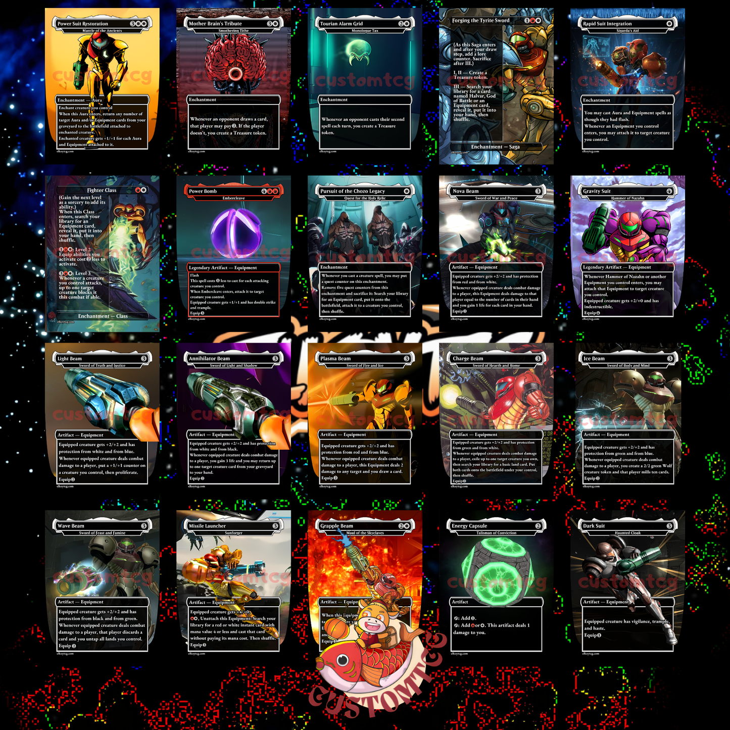 Metroid V2 Custom Deck