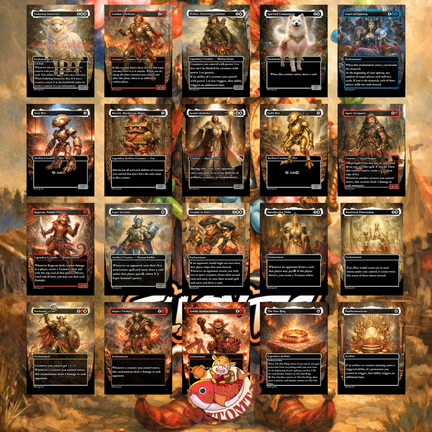 The Jolly Balloon Man Custom Deck