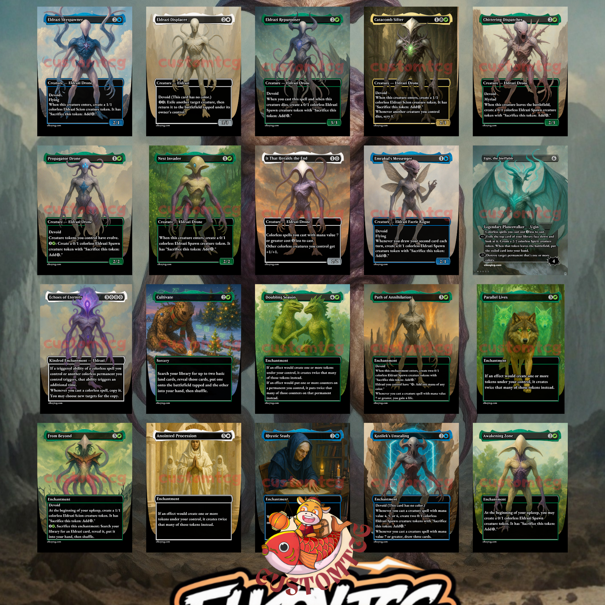 Azlask, Swelling Scourge – Eldrazi Deck – ElkoyTCG