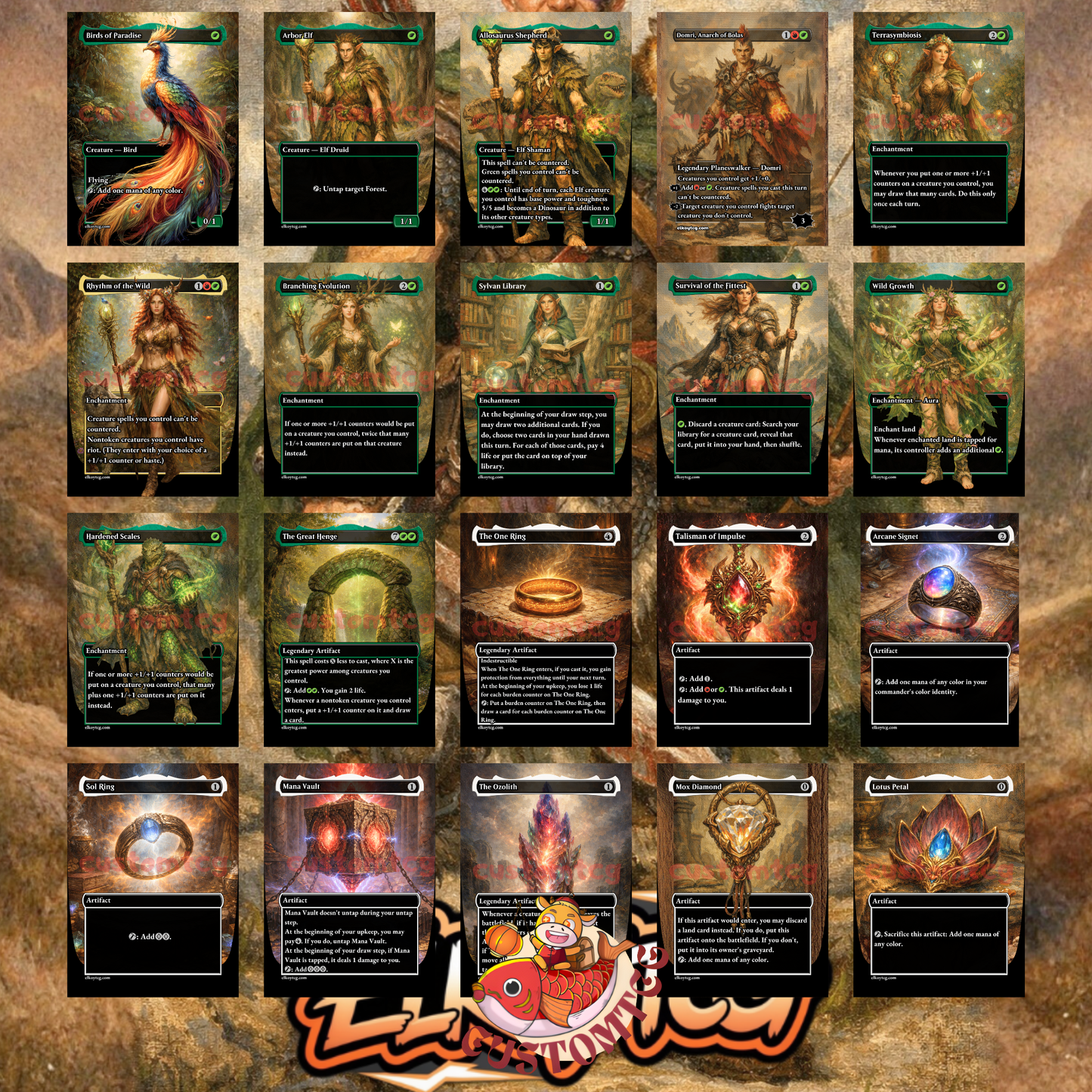 Minsc & Boo, Timeless Heroes Custom Deck