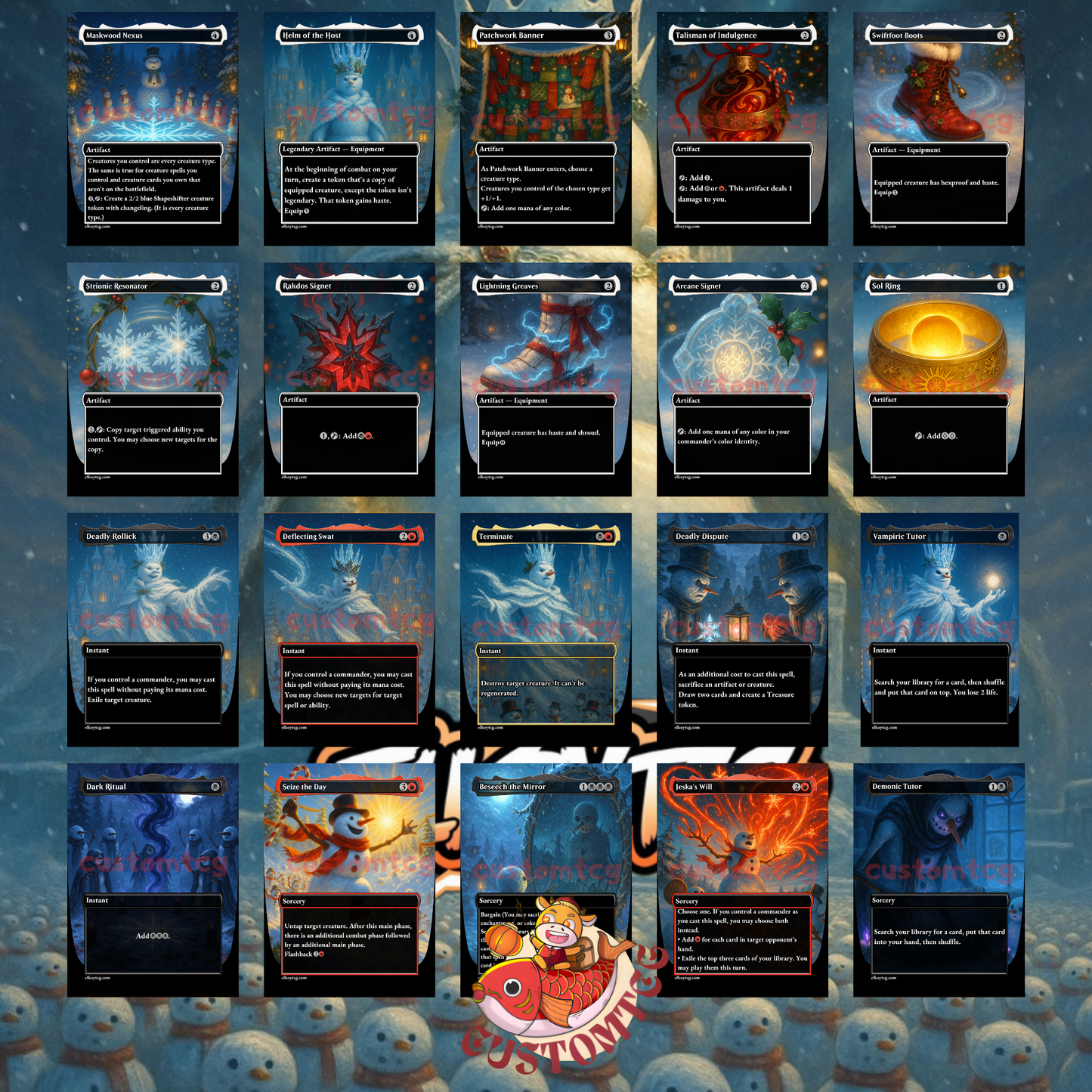 The Dalek Emperor Custom Deck