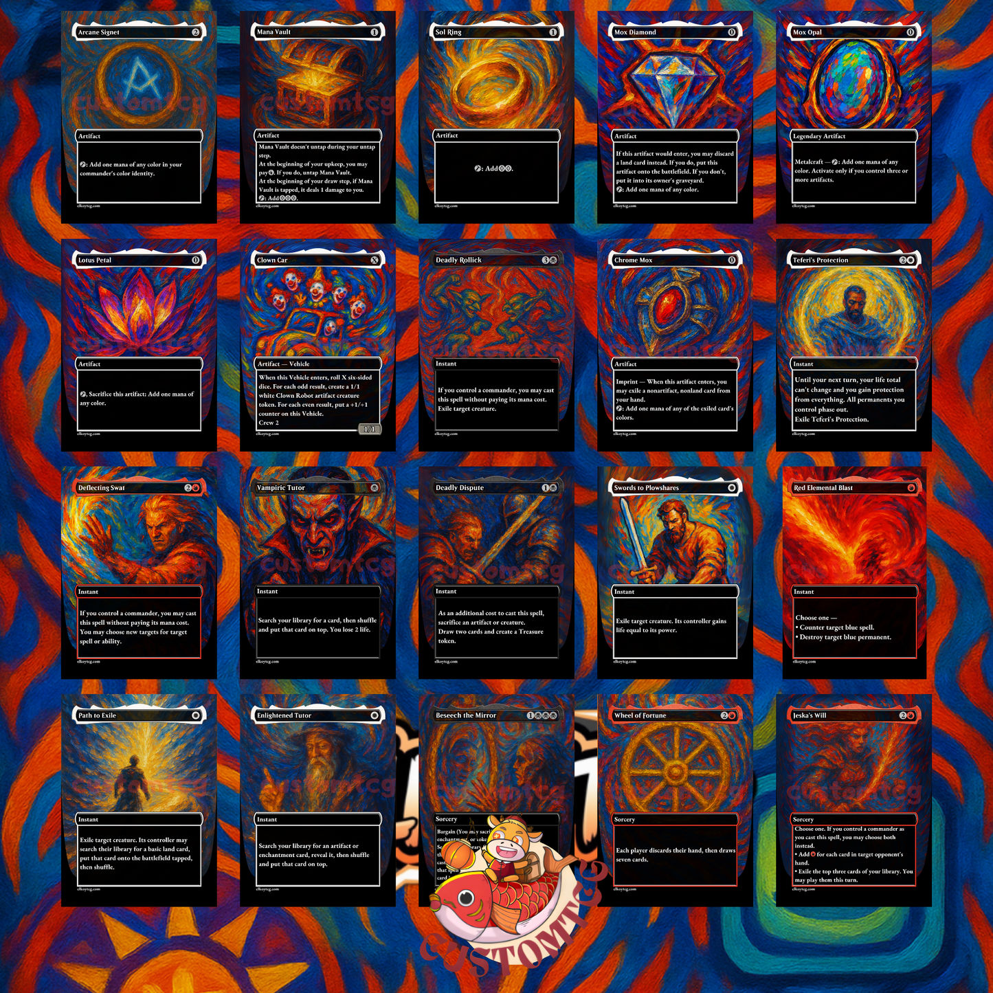 Mr. House, President and CEO – Custom Deck 🎲