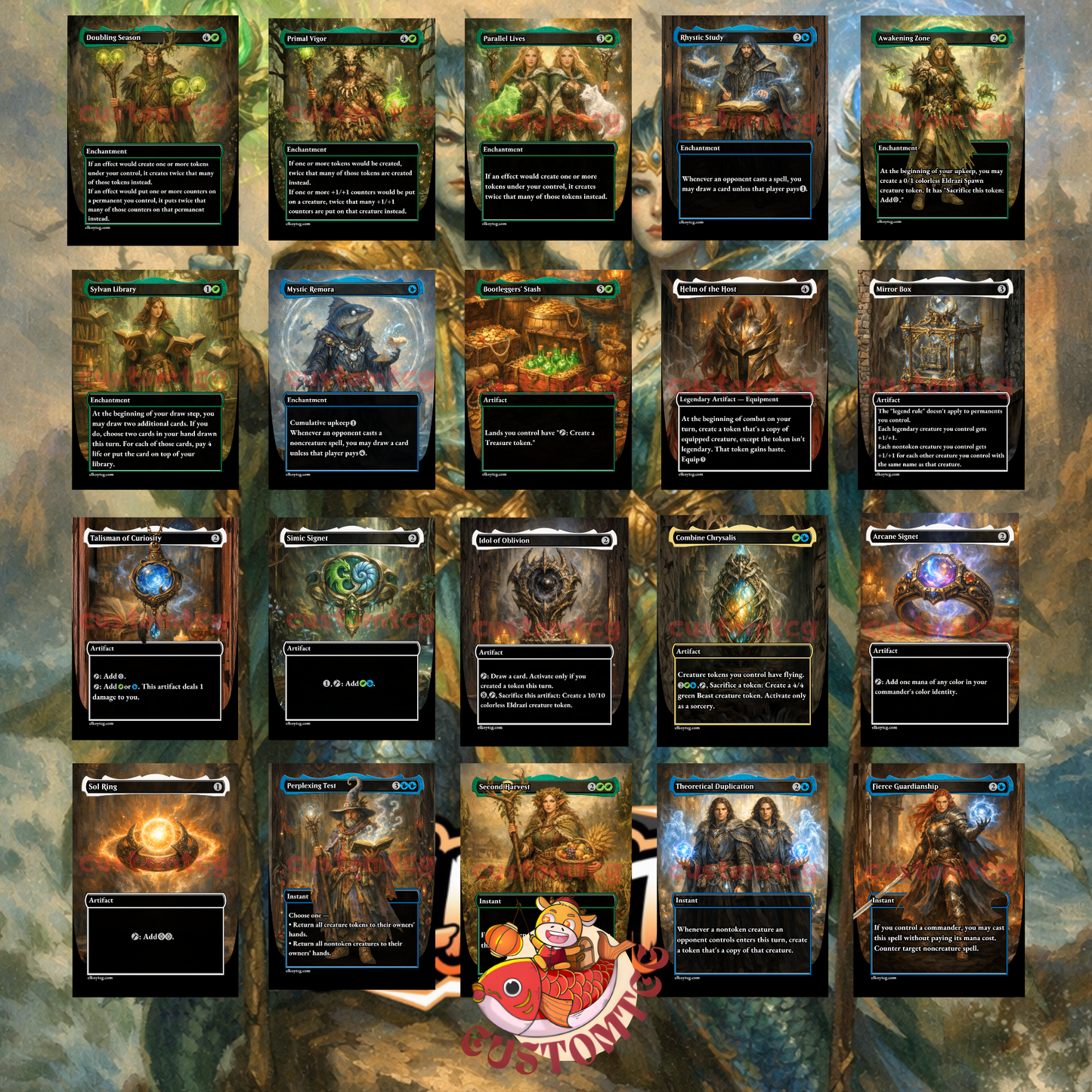 Adrix and Nev, Twincasters Custom Deck