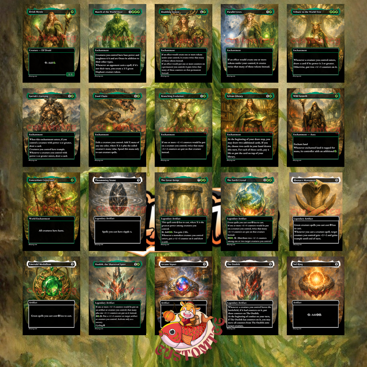 Aeve, Progenitor Ooze Custom Deck