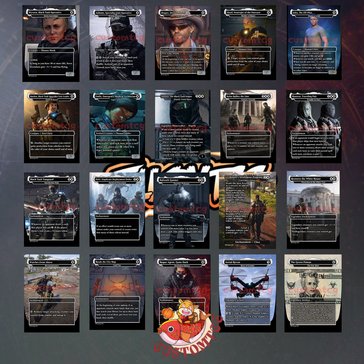 The Division Custom Deck