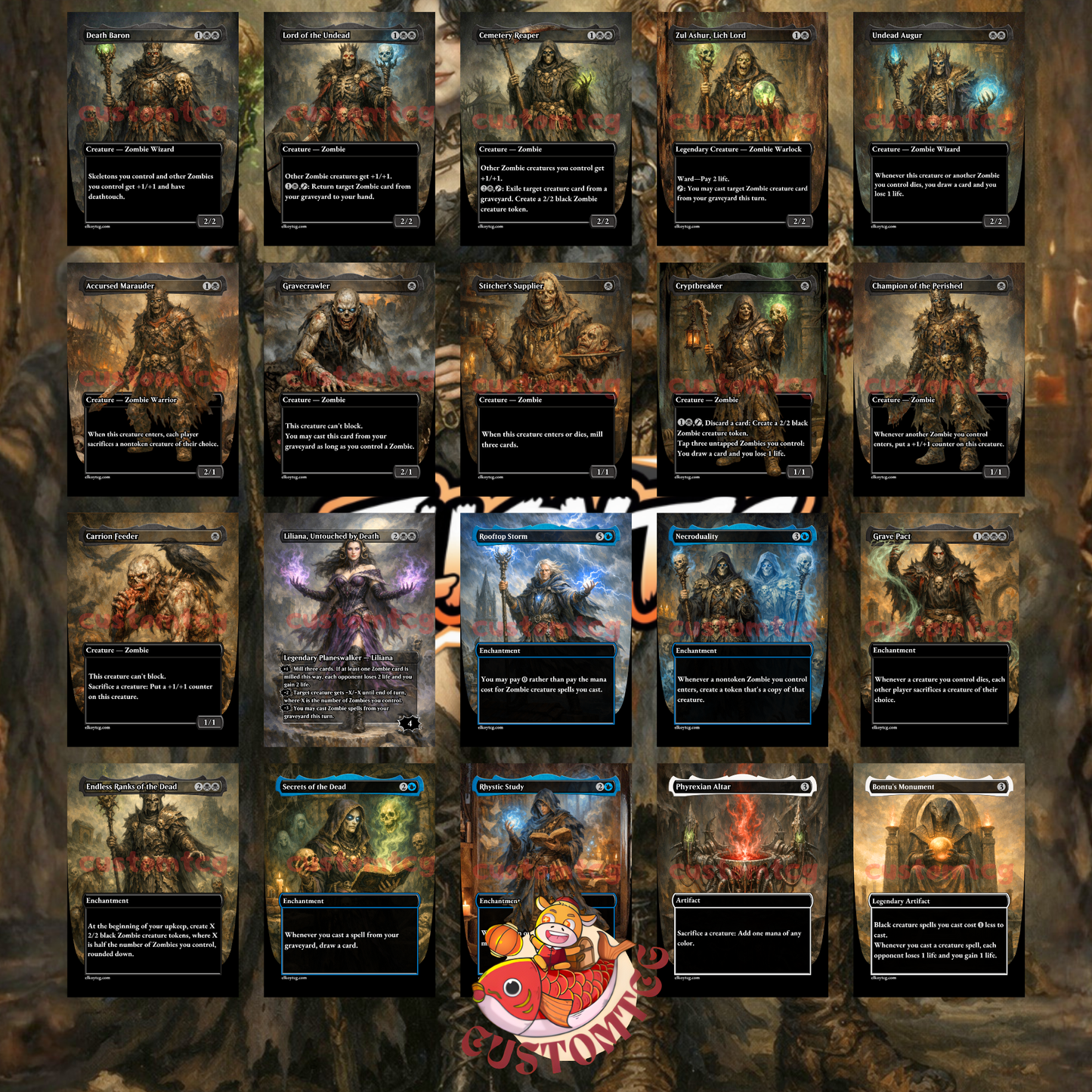 Gisa and Geralf Custom Deck
