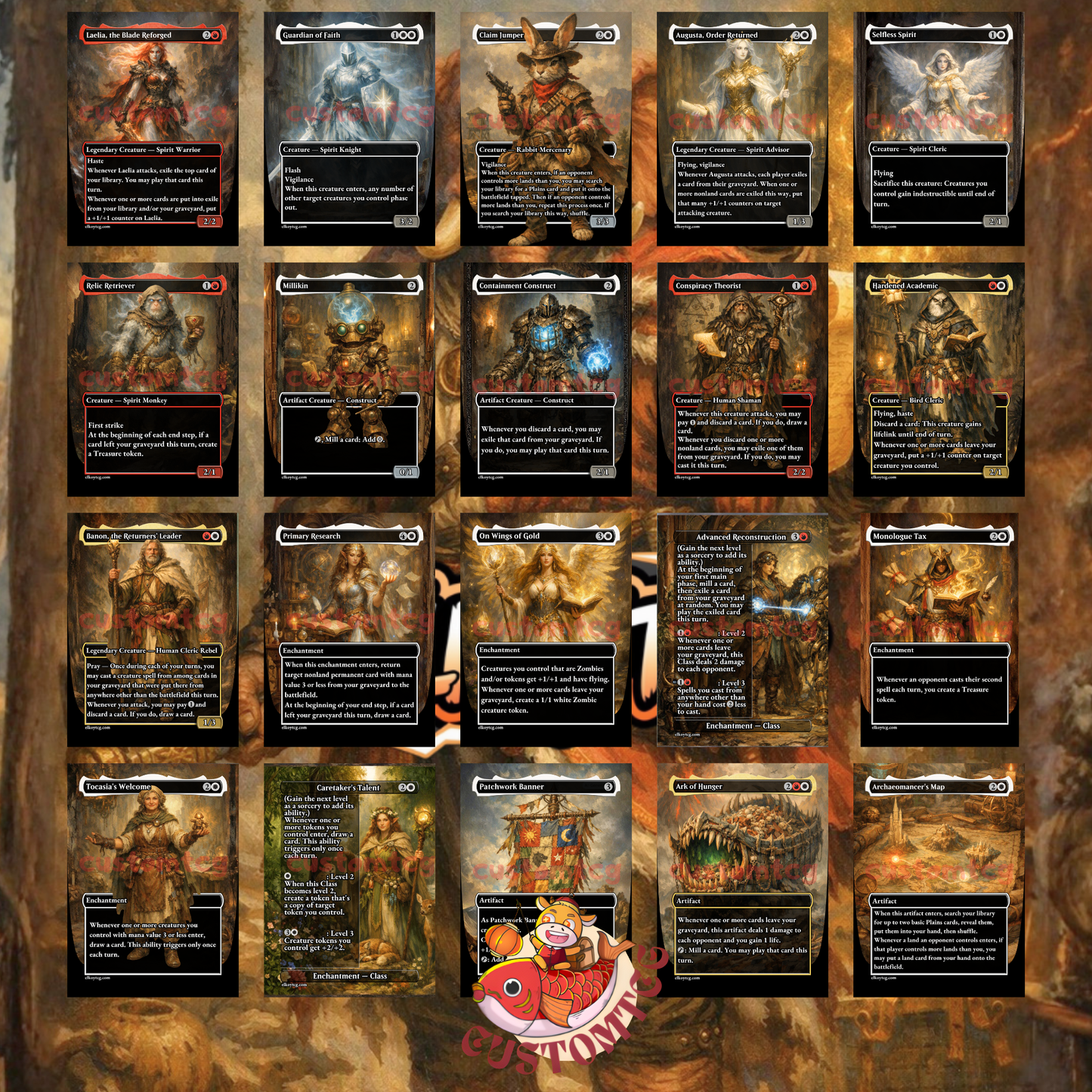 Quintorius, History Chaser Custom Deck