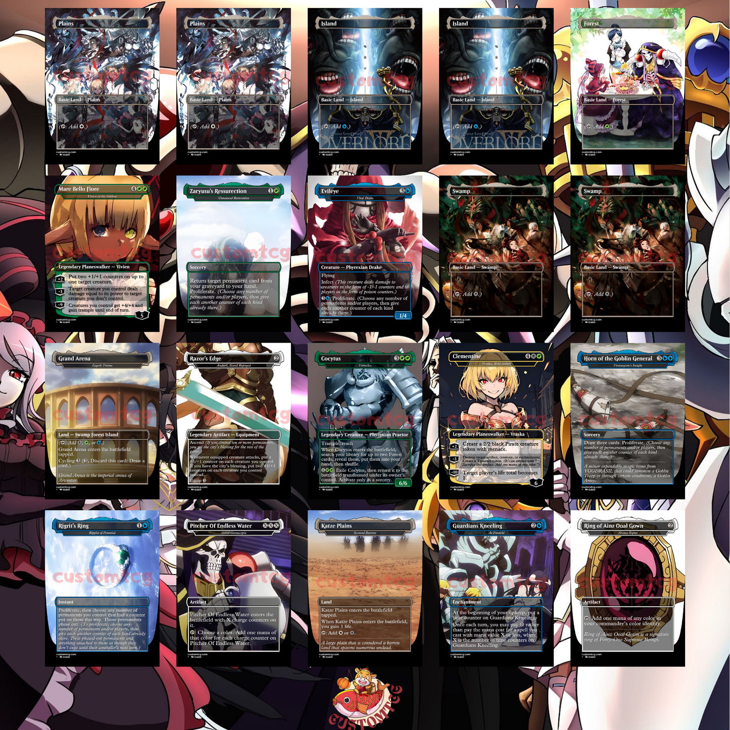 Overlord Custom Deck
