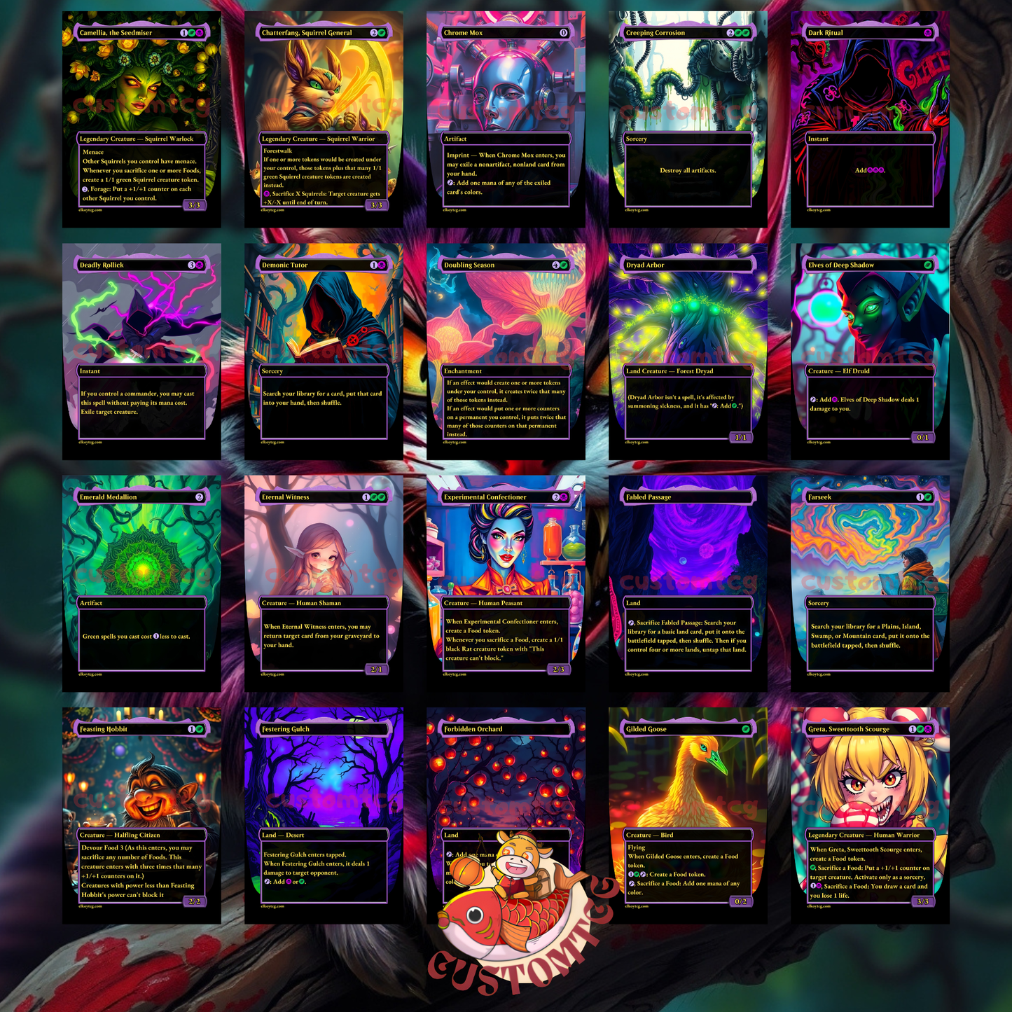 Chesire Custom Deck