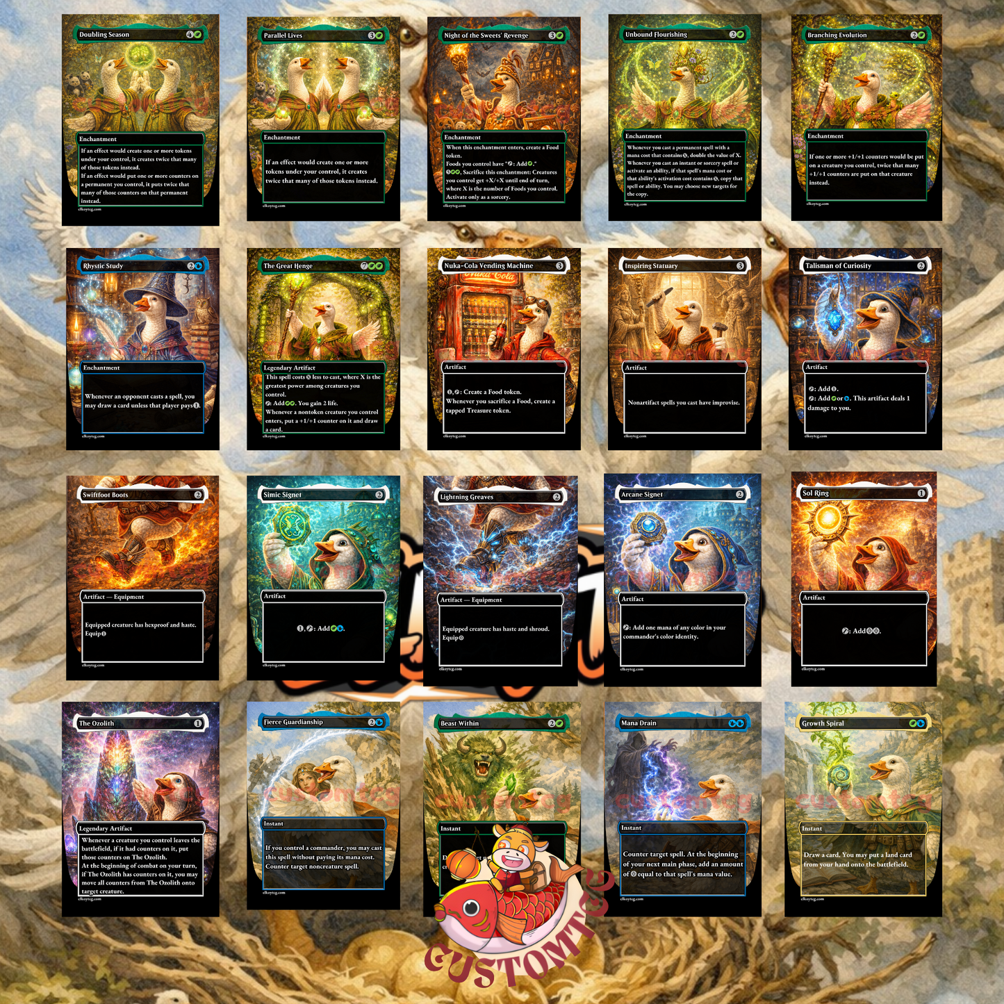 The Goose Mother Custom Deck