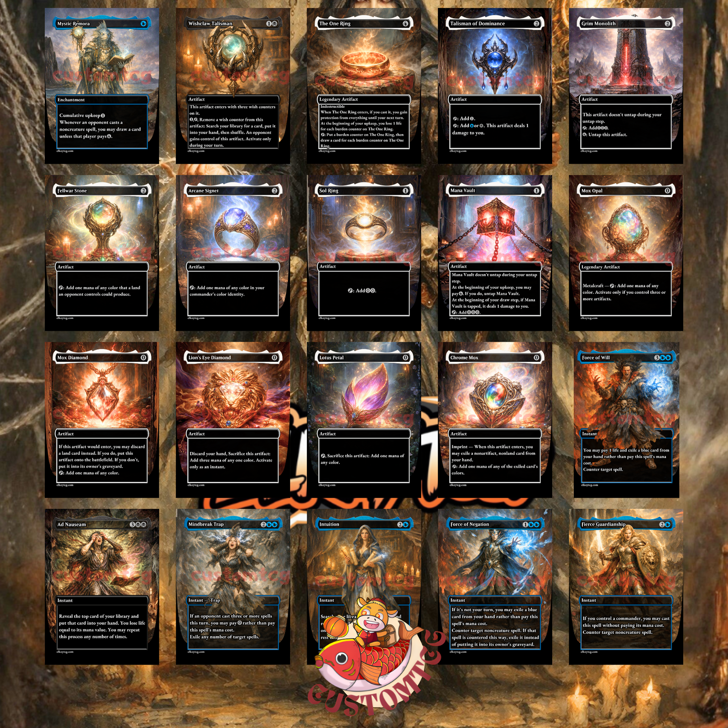 Tymna The Weaver + Kraum Custom deck