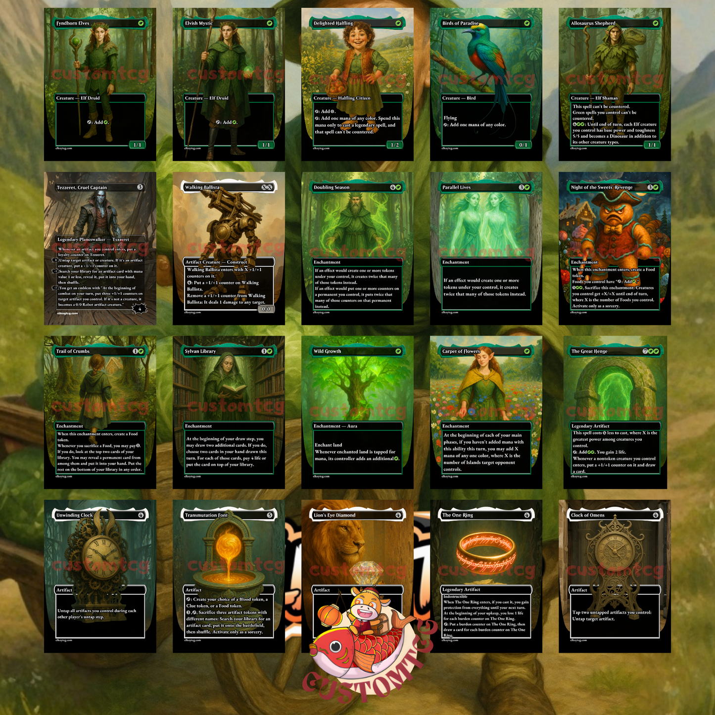 The Cabbage Merchant Custom Deck
