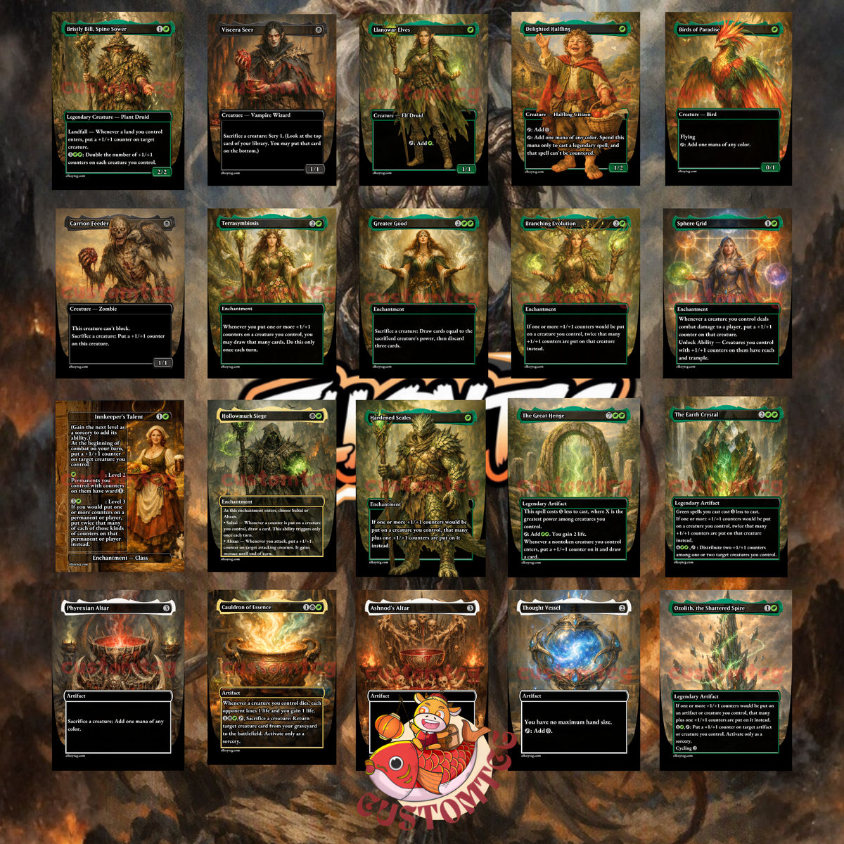 Jenova, Ancient Calamity Custom Deck