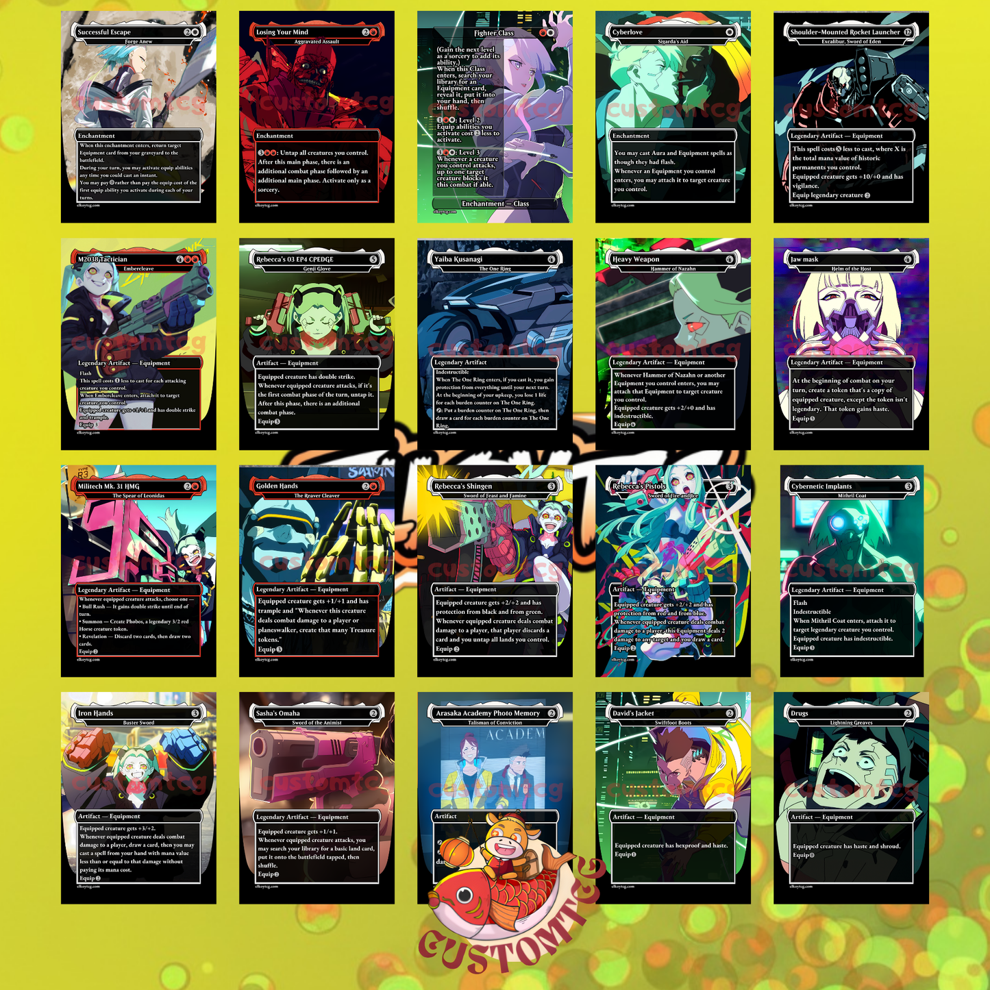 Edgerunners Custom Deck