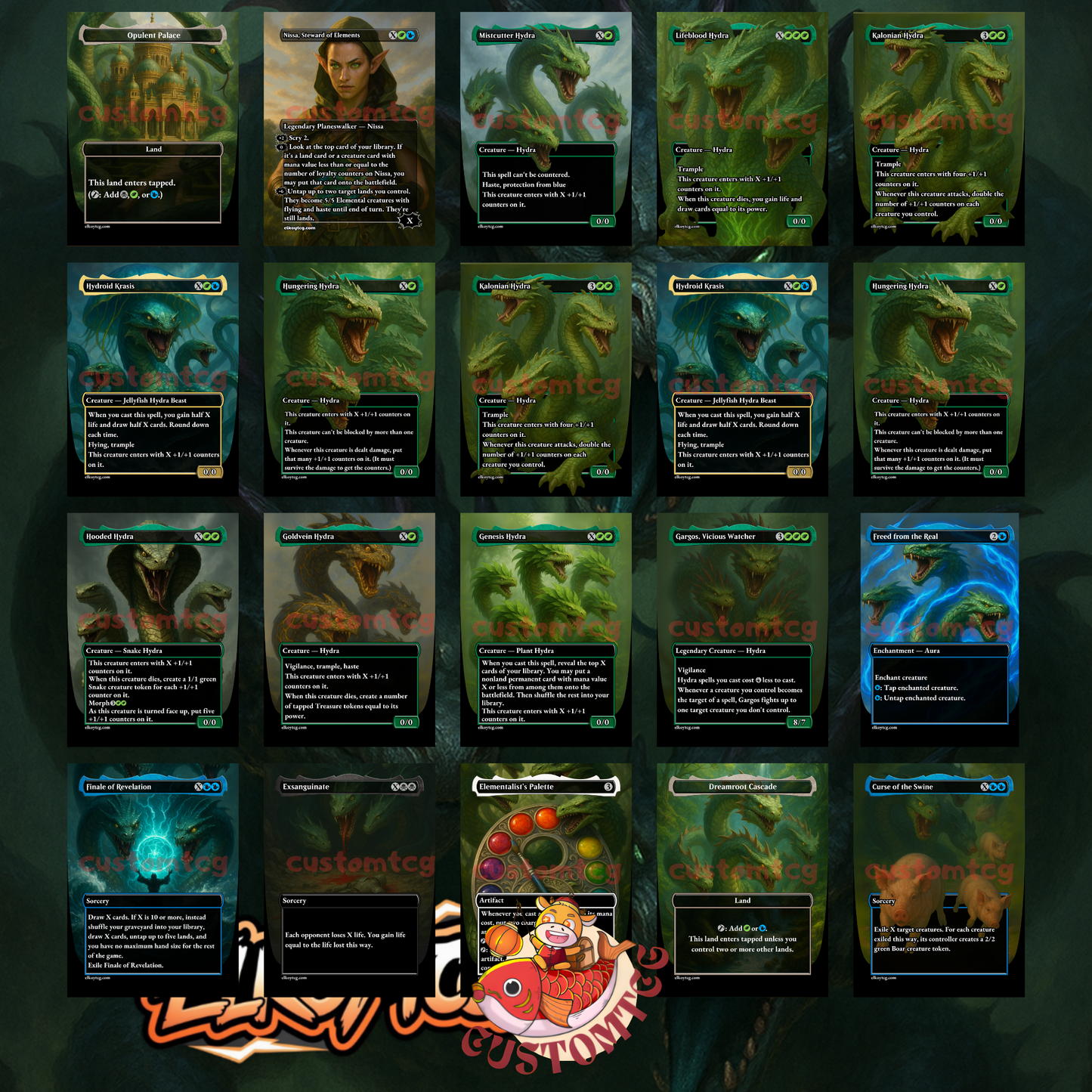 Zaxara, the Exemplary Custom Deck