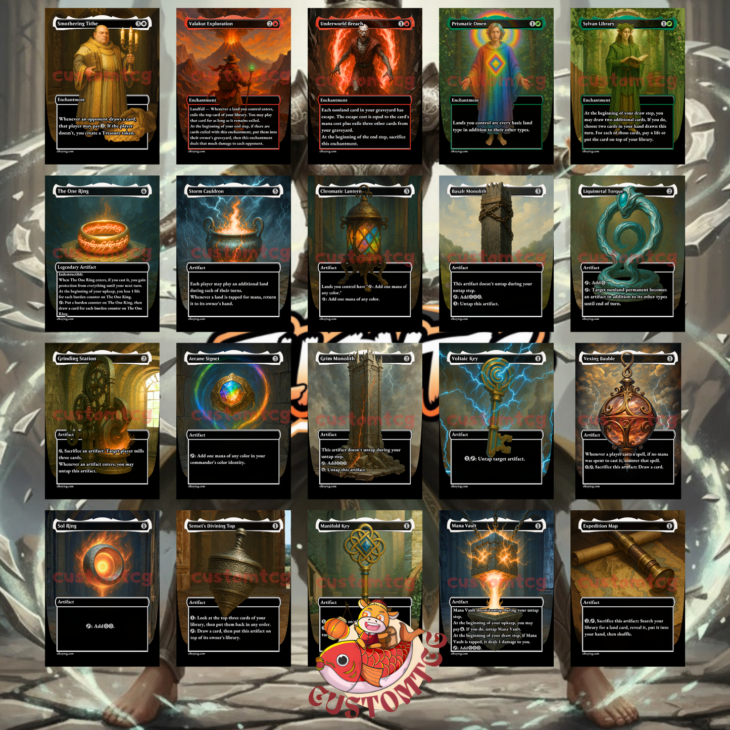Toph, the First Metalbender Custom Deck