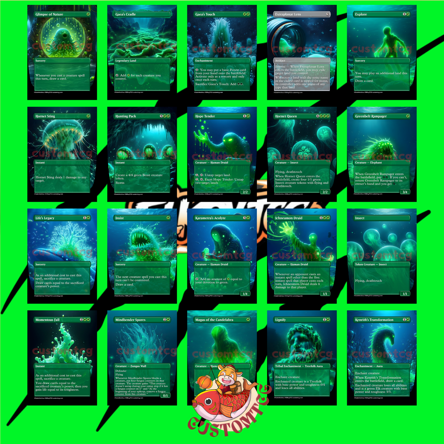 Aeve Oozes Custom Deck - Storm