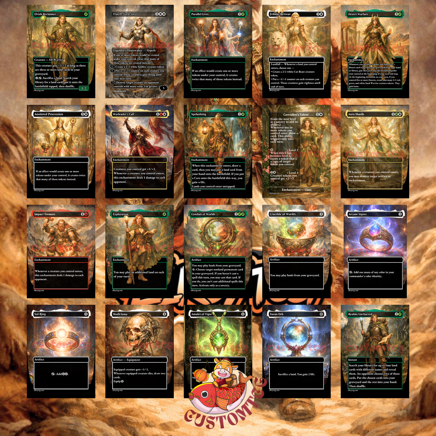 Hazezon, Shaper of Sand Custom Deck