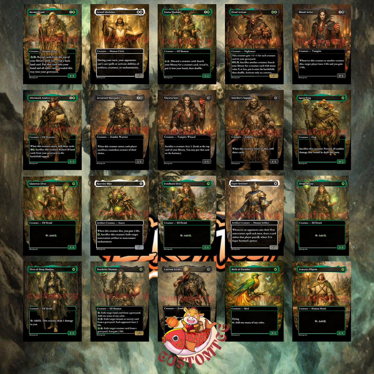 Karador, Ghost Chieftain Custom Deck