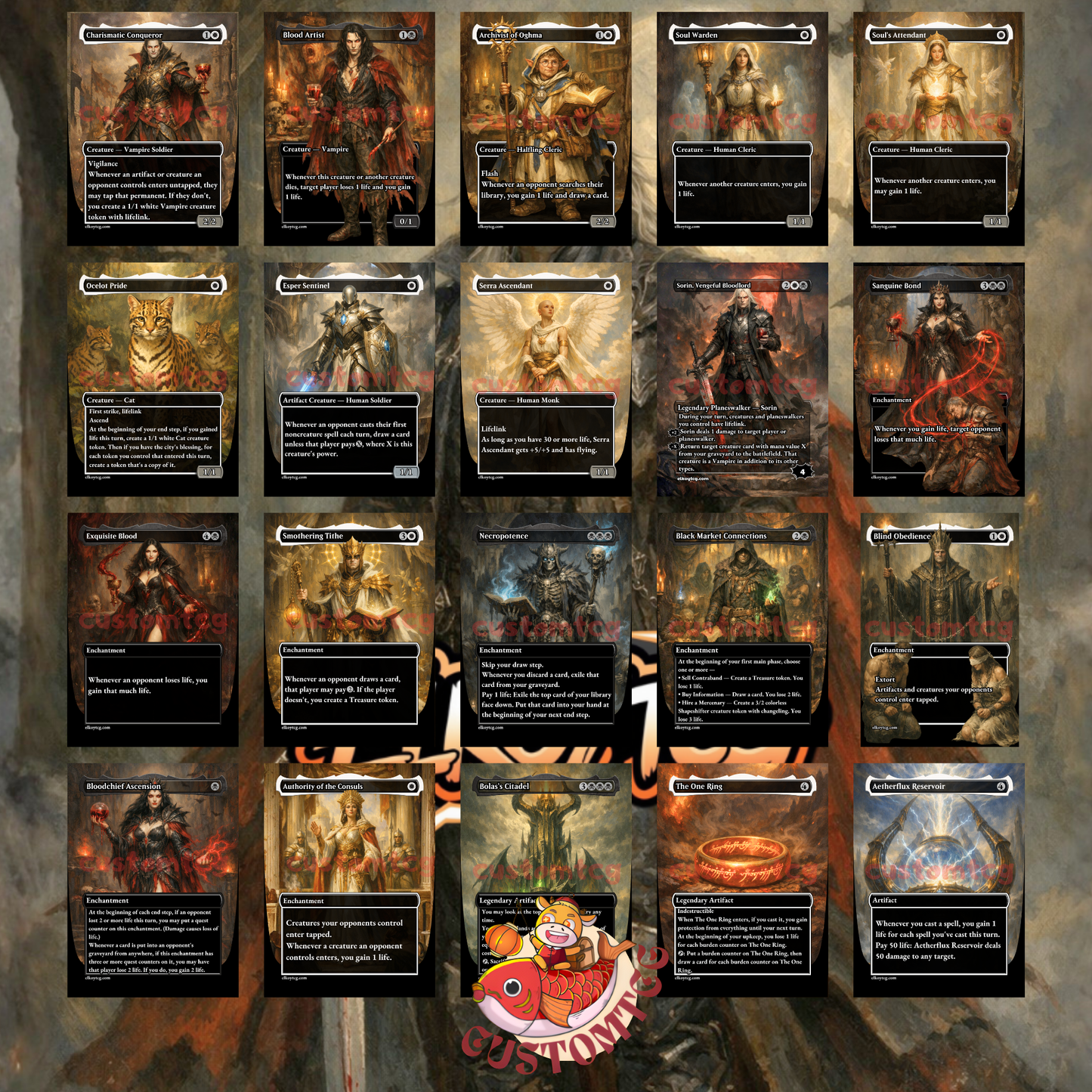 Sorin of House Markov custom deck