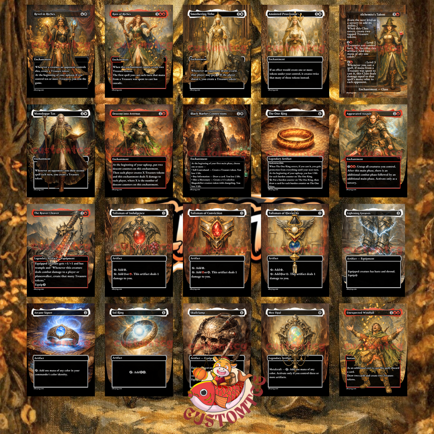Vihaan, Goldwaker Custom Deck