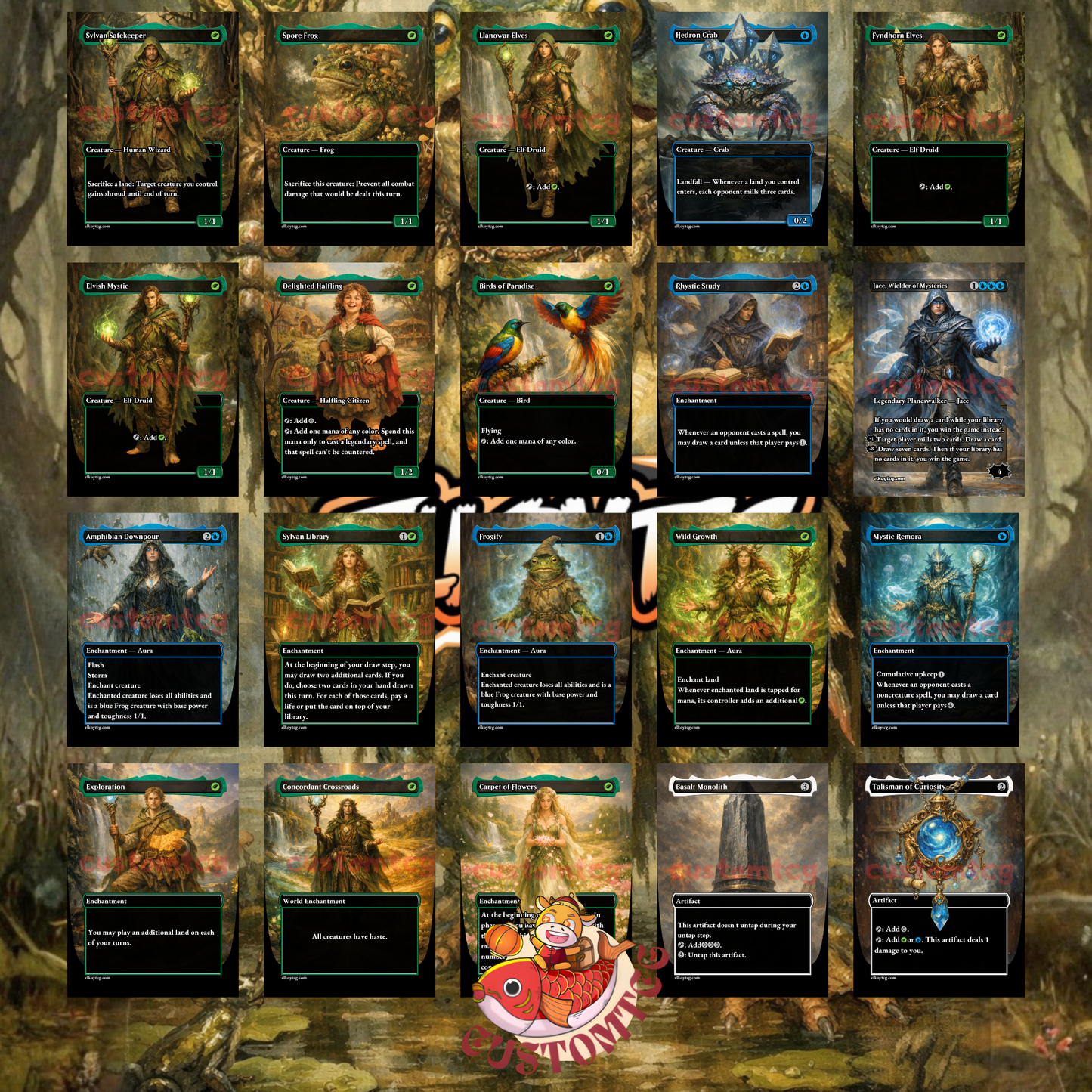 Grolnok, the Omnivore Custom Deck