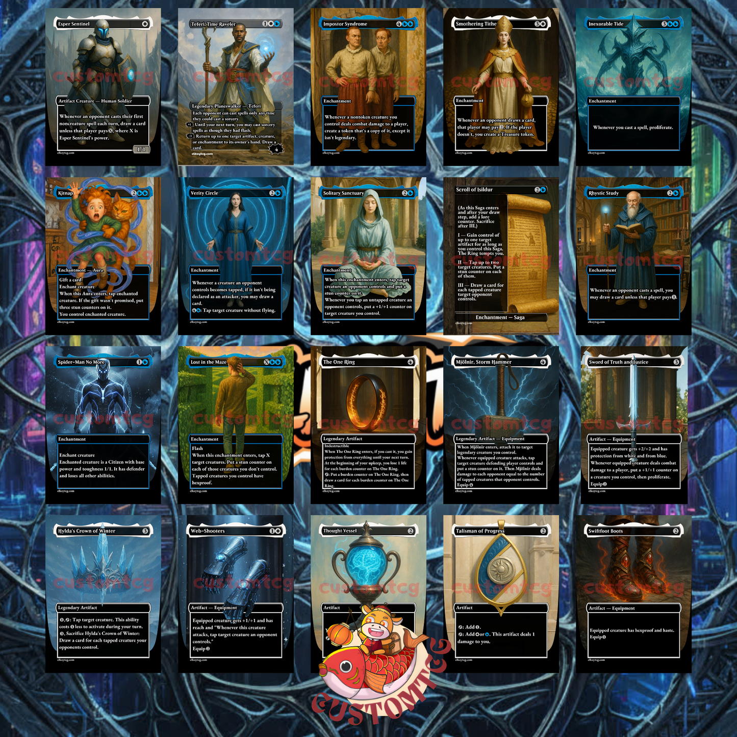 Sensational SM – Custom Deck (100 Cards + Tokens)