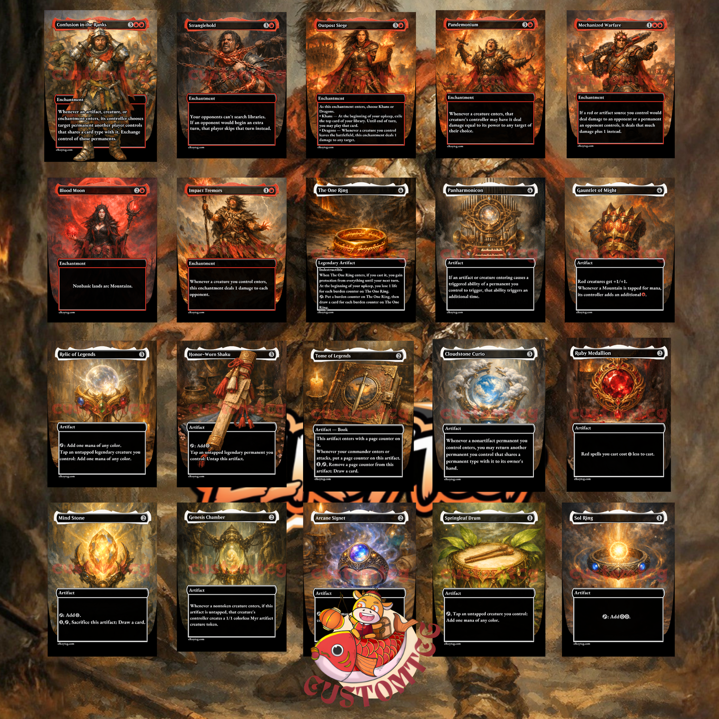 Norin the Wary Custom Deck
